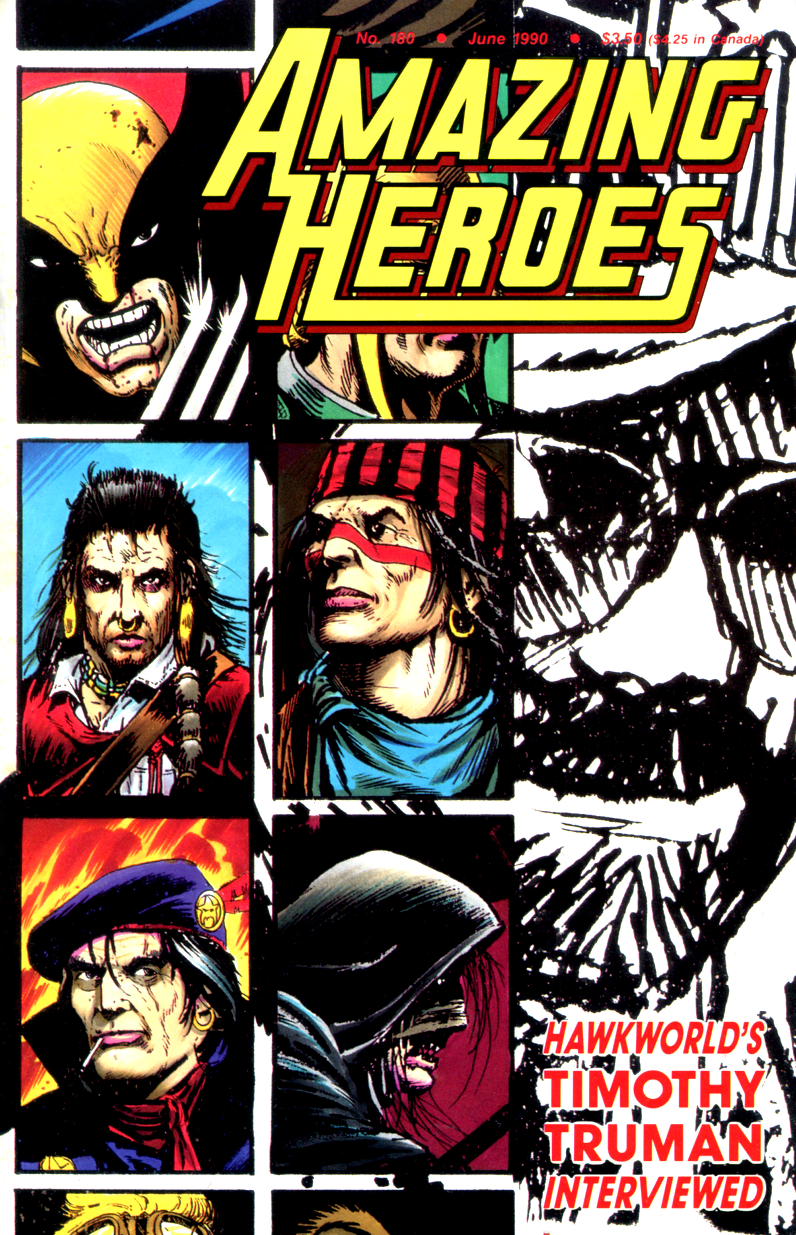 Read online Amazing Heroes comic -  Issue #180 - 1