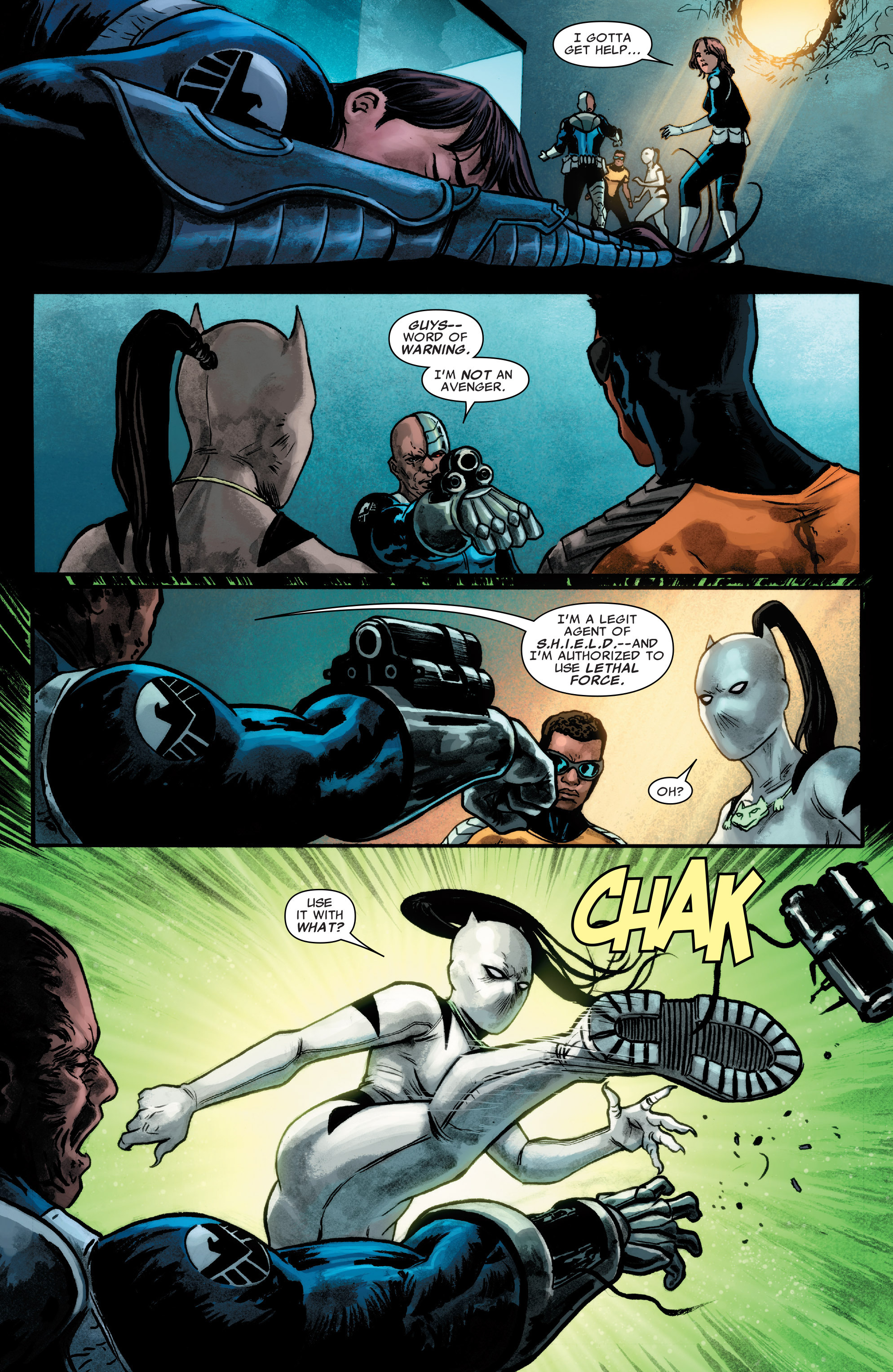 Read online Agents of S.H.I.E.L.D. comic -  Issue #4 - 7