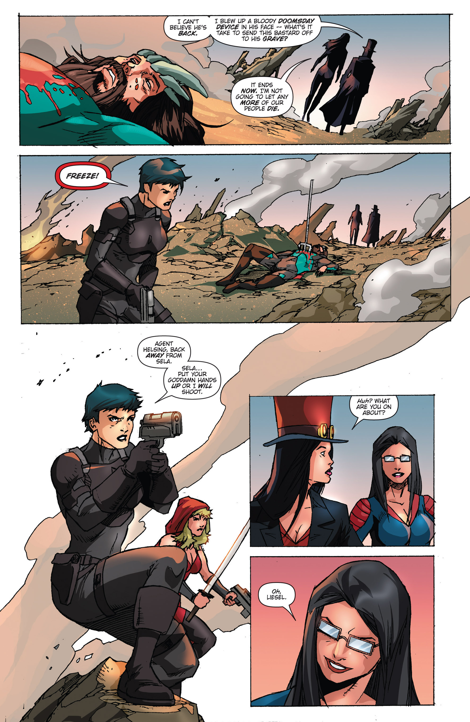 Read online Grimm Fairy Tales presents Realm Knights: Age of Darkness comic -  Issue # Full - 25