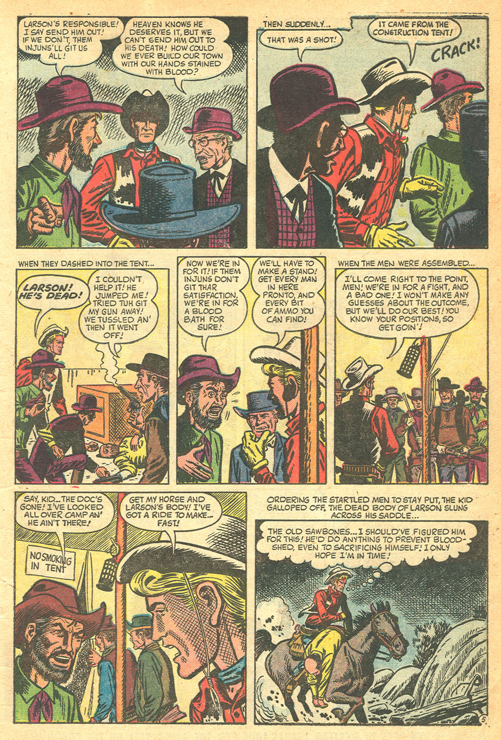 Read online Kid Colt Outlaw comic -  Issue #39 - 7