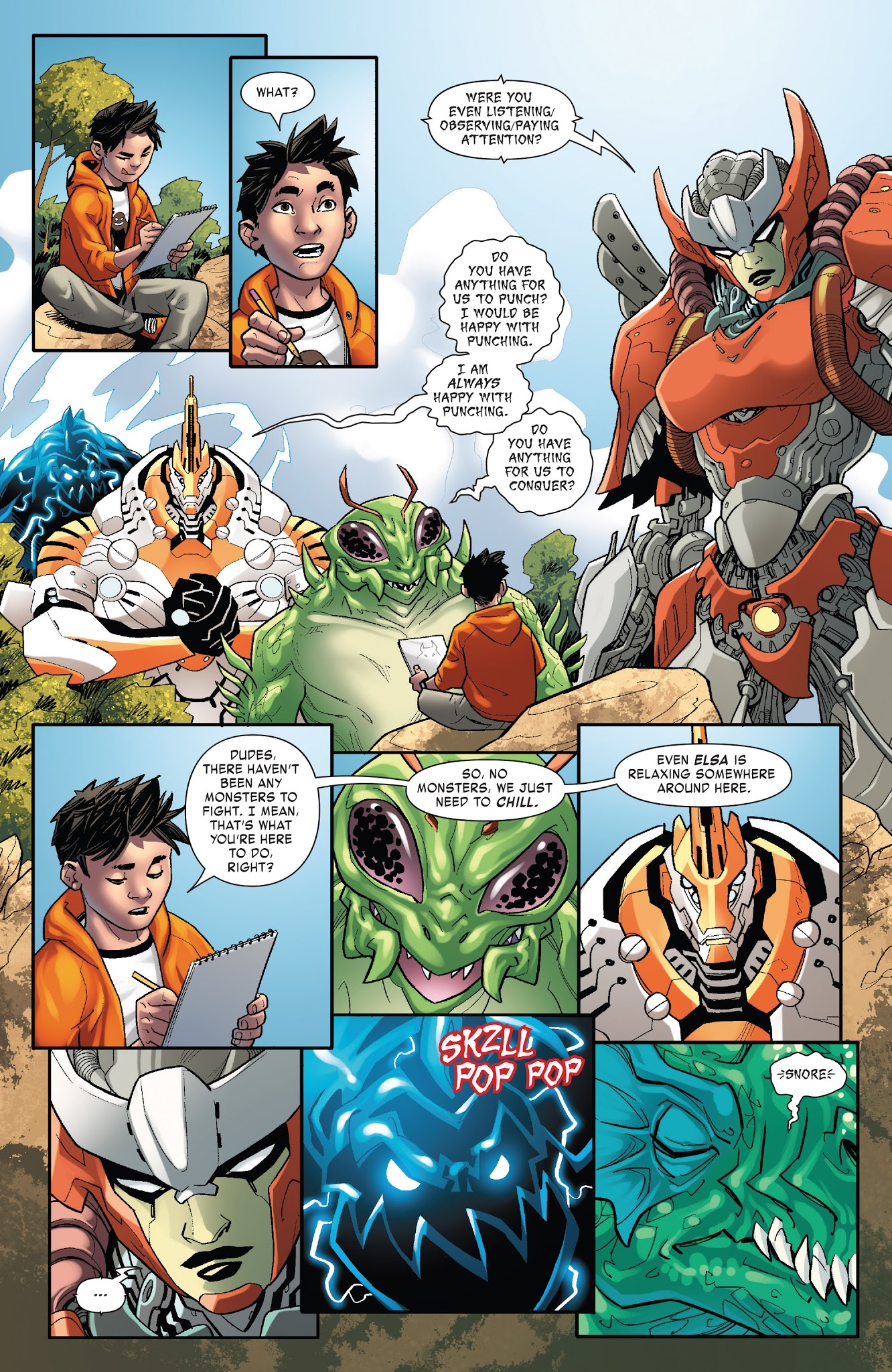 Read online Monsters Unleashed II comic -  Issue #9 - 6