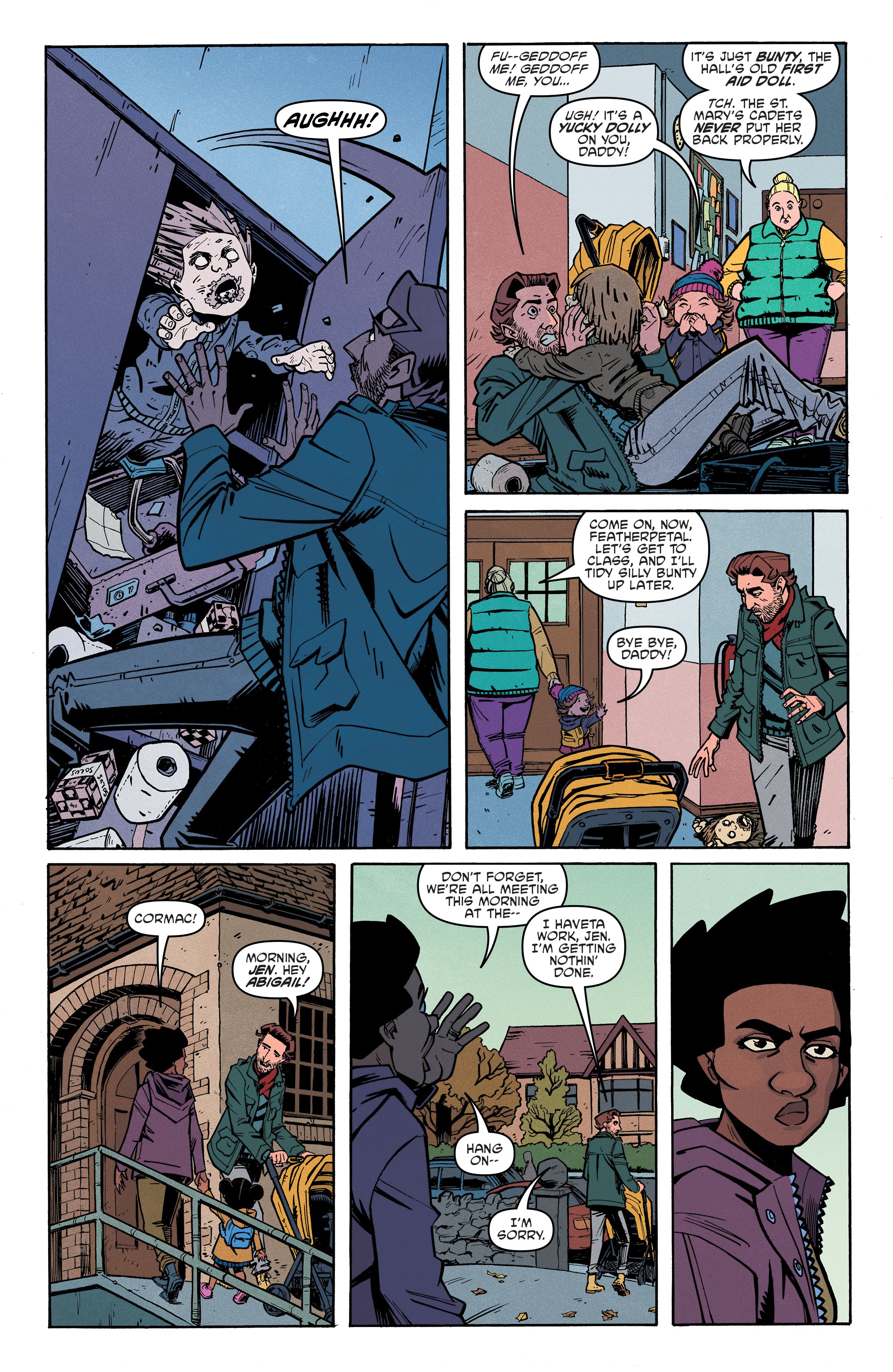 Read online Scarenthood comic -  Issue #2 - 4