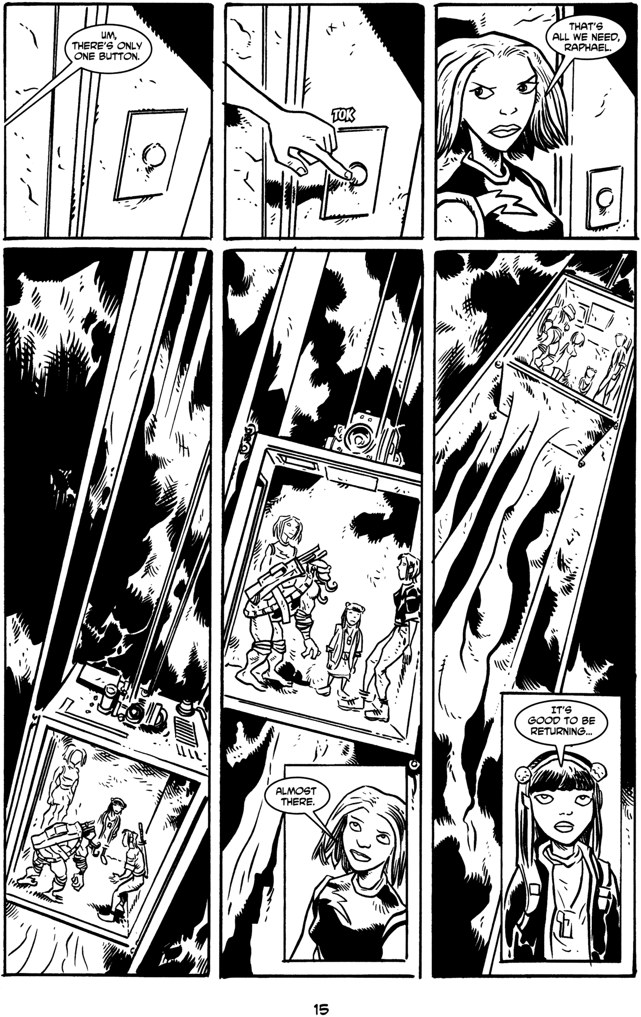 Read online Raphael Bad Moon Rising comic -  Issue #2 - 17