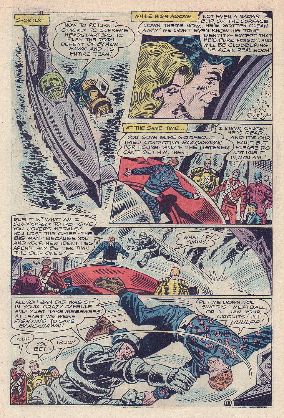 Blackhawk (1957) Issue #232 #124 - English 18