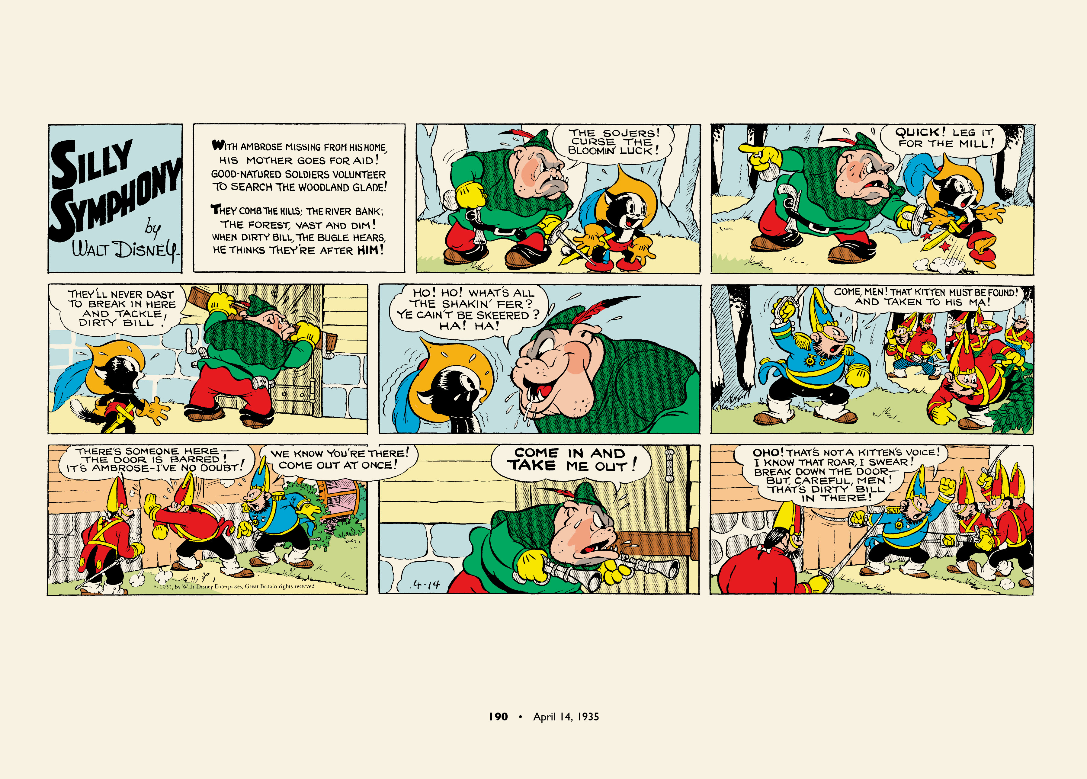 Read online Walt Disney's Silly Symphonies 1932-1935: Starring Bucky Bug and Donald Duck comic -  Issue # TPB (Part 2) - 90