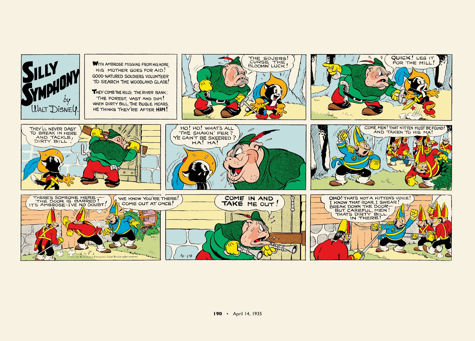 Walt Disney's Silly Symphonies 1932-1935: Starring Bucky Bug and Donald Duck issue TPB (Part 2) - Page 90