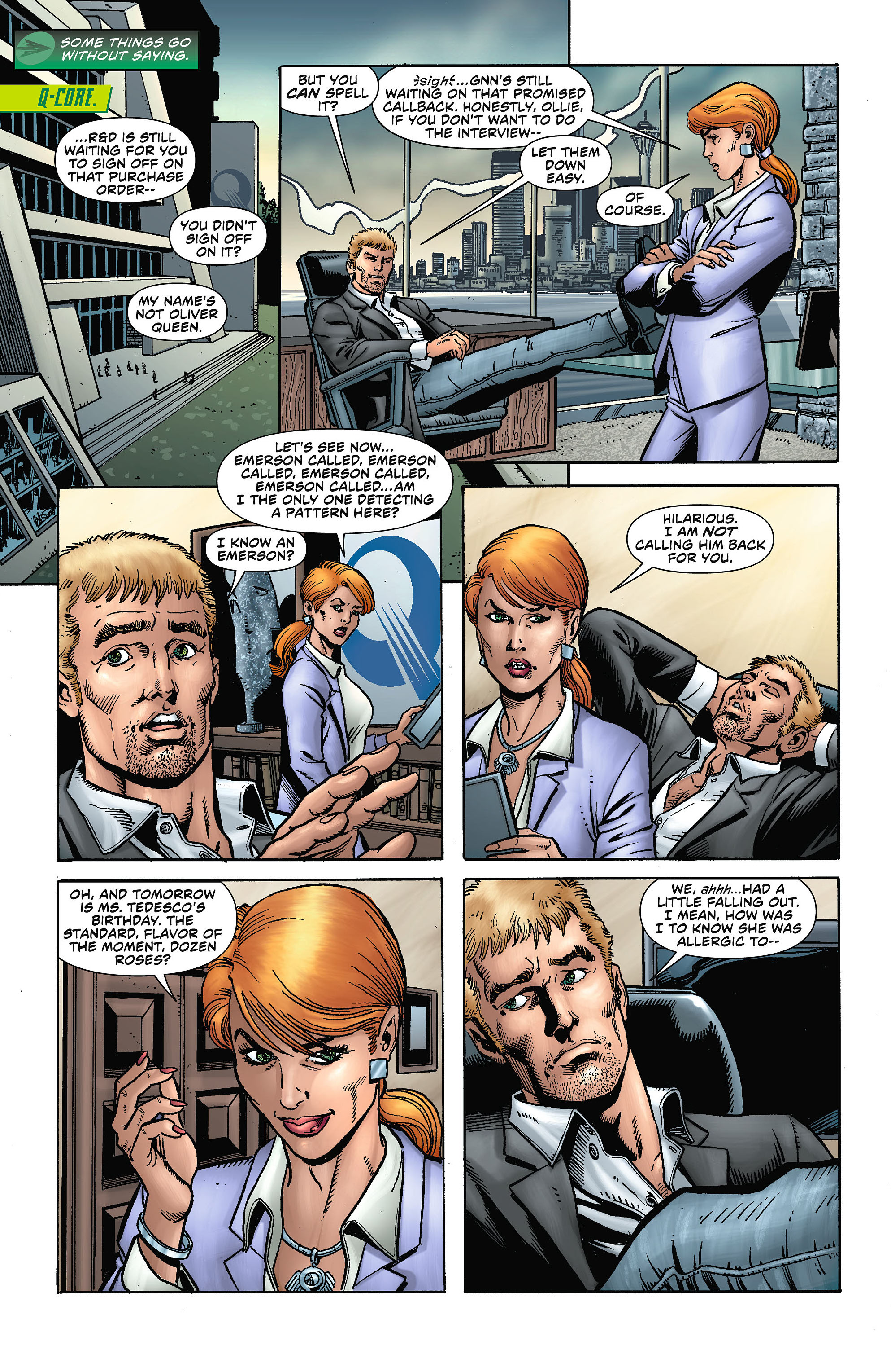 Read online Green Arrow (2011) comic -  Issue #4 - 4