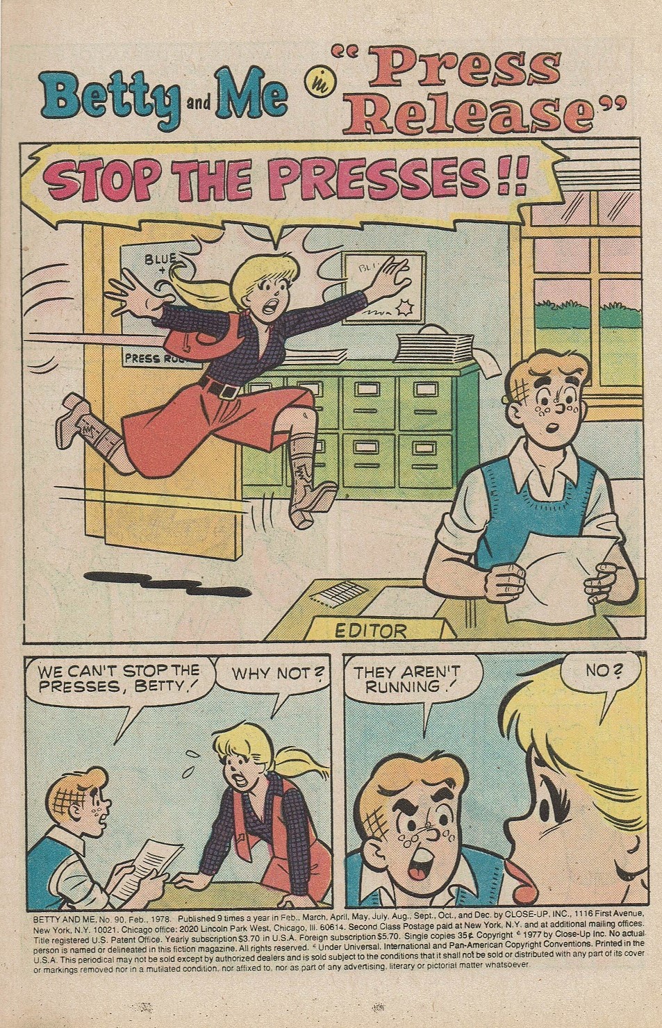 Read online Betty and Me comic -  Issue #90 - 3