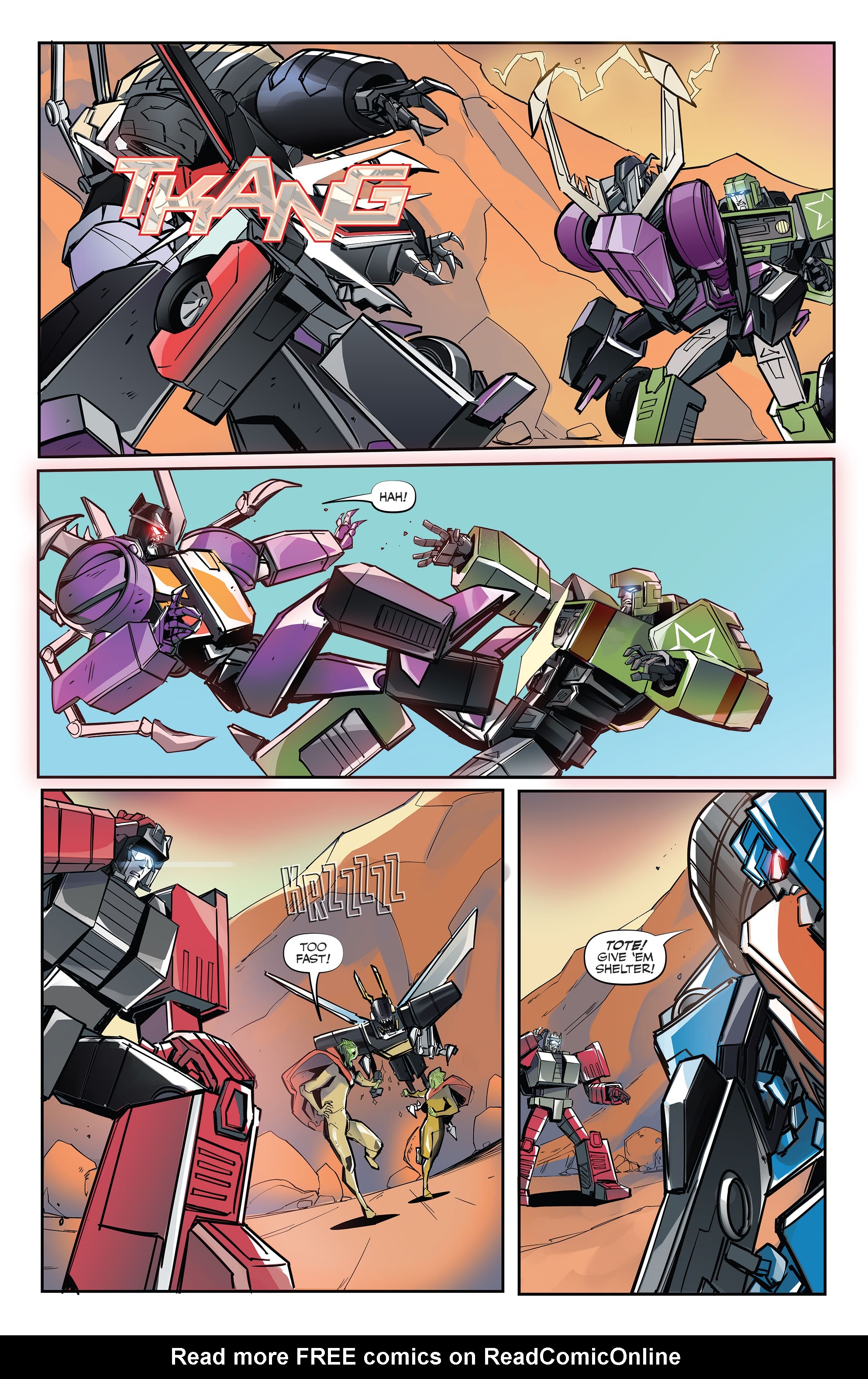 Read online Transformers: Escape comic -  Issue #3 - 6