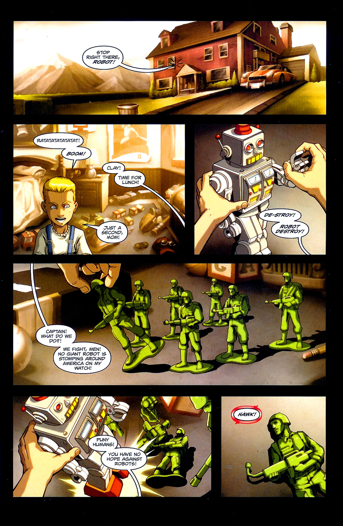 Read online G.I. Joe vs. The Transformers III: The Art of War comic -  Issue #3 - 4