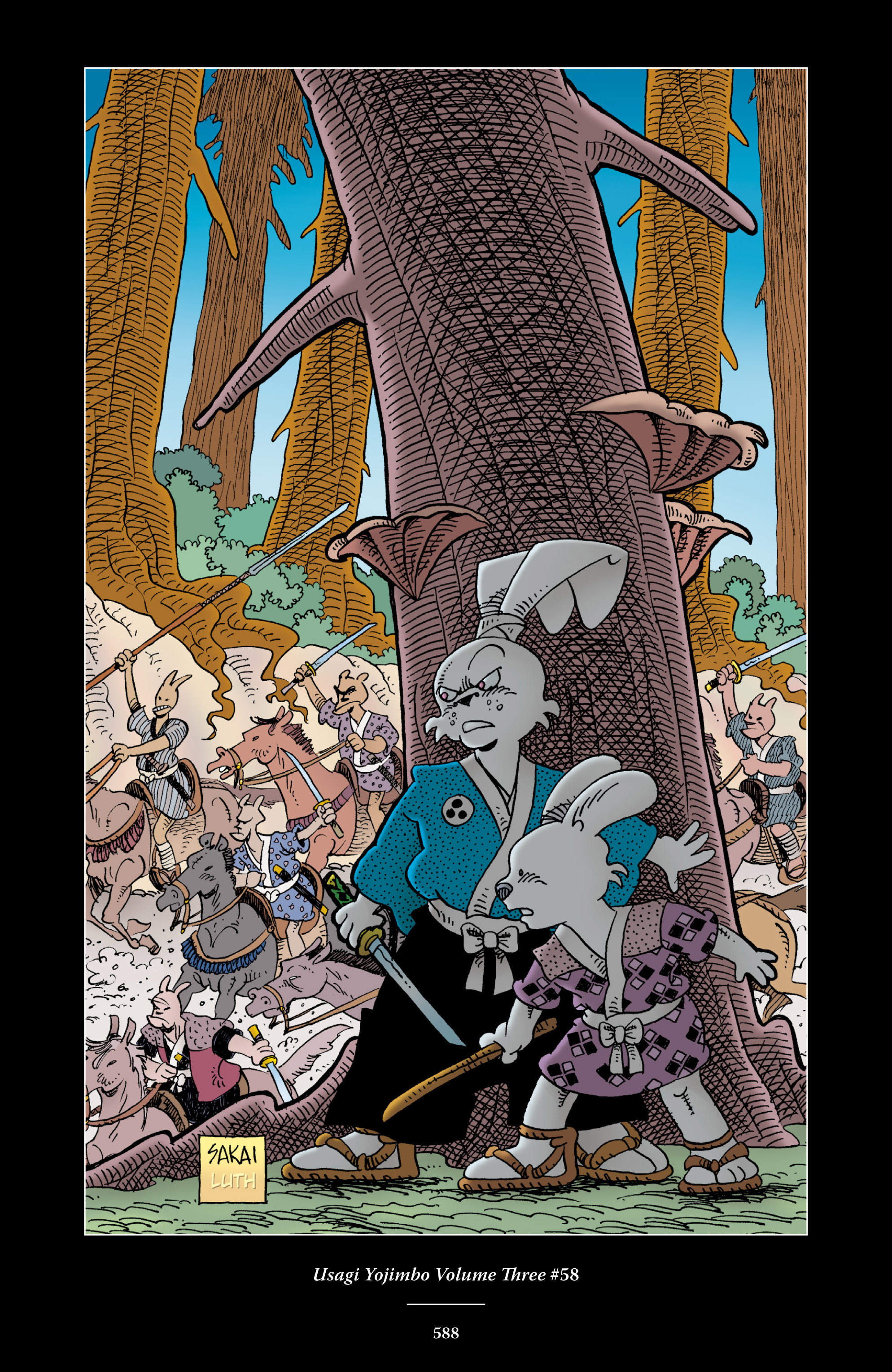 Read online The Usagi Yojimbo Saga comic -  Issue # TPB 4 - 582