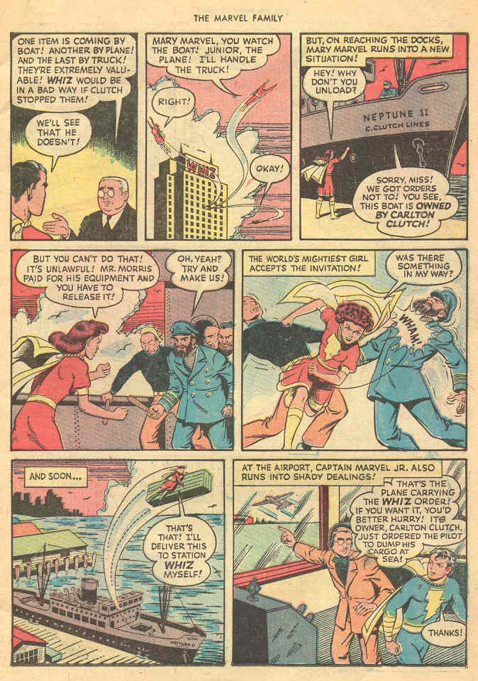 Read online The Marvel Family comic -  Issue #29 - 7