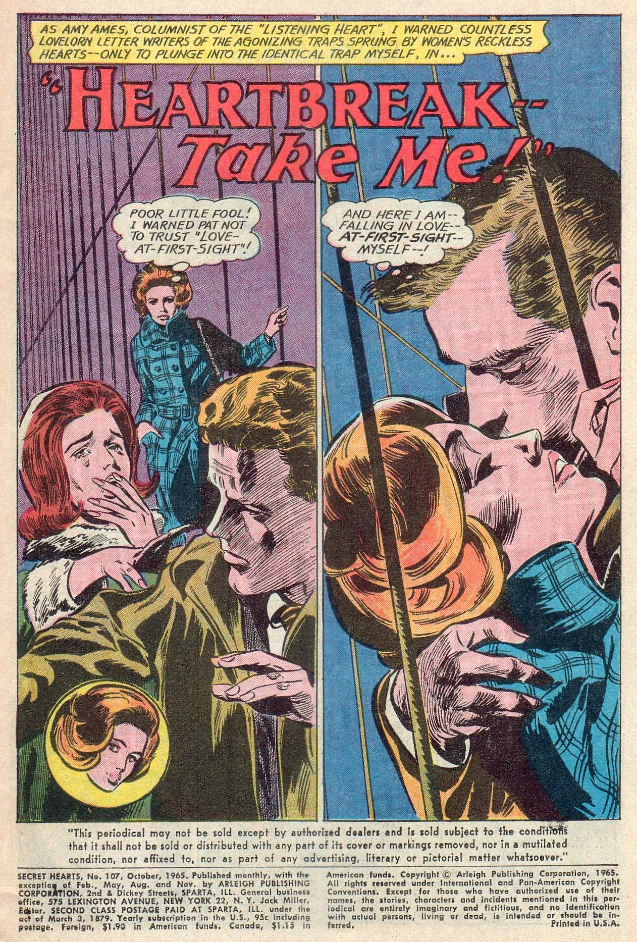 Read online Secret Hearts comic -  Issue #107 - 3