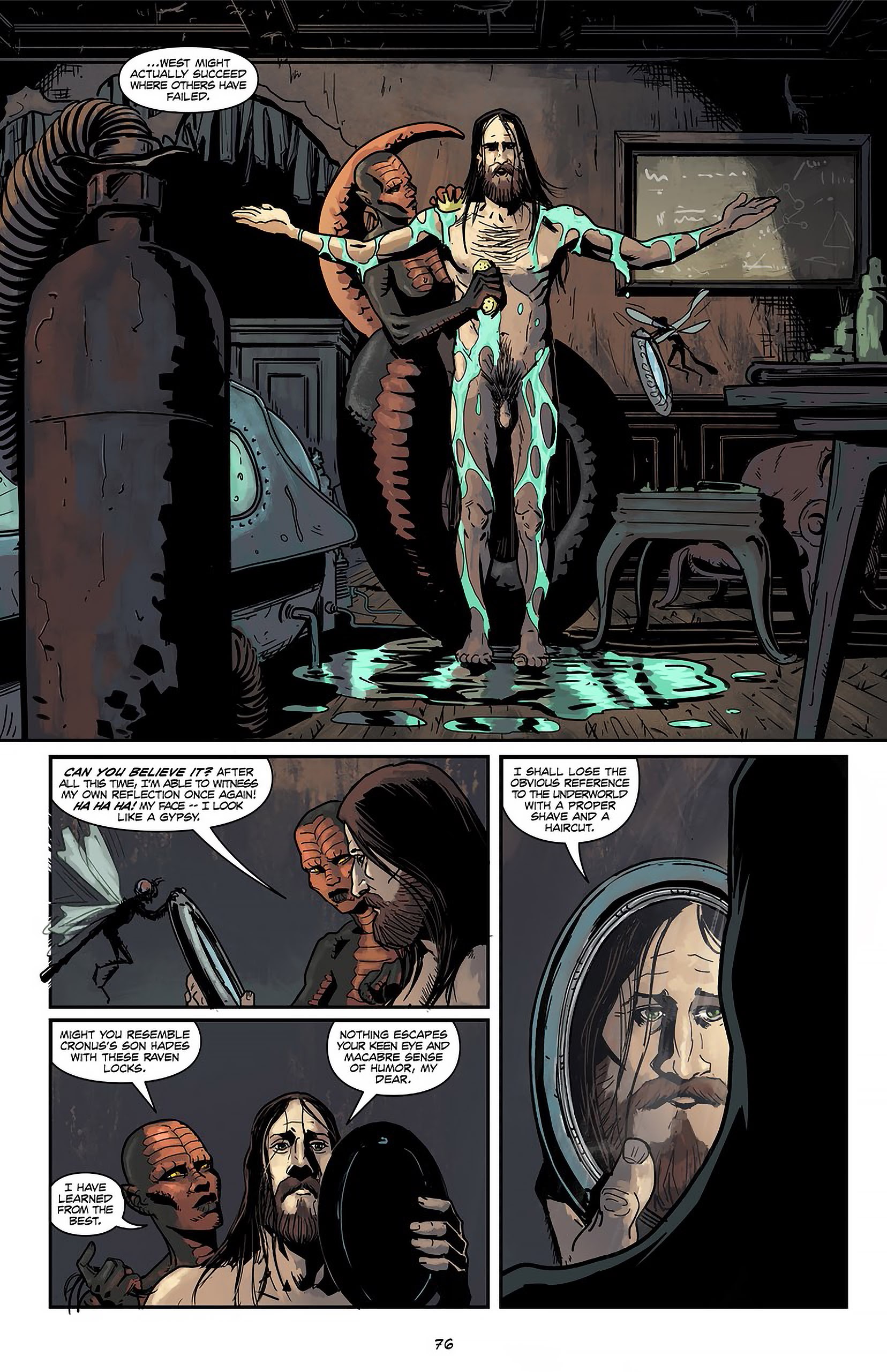 Read online Lovecraft P.I. - The Curious Case of ReAnimator comic -  Issue # TPB - 77