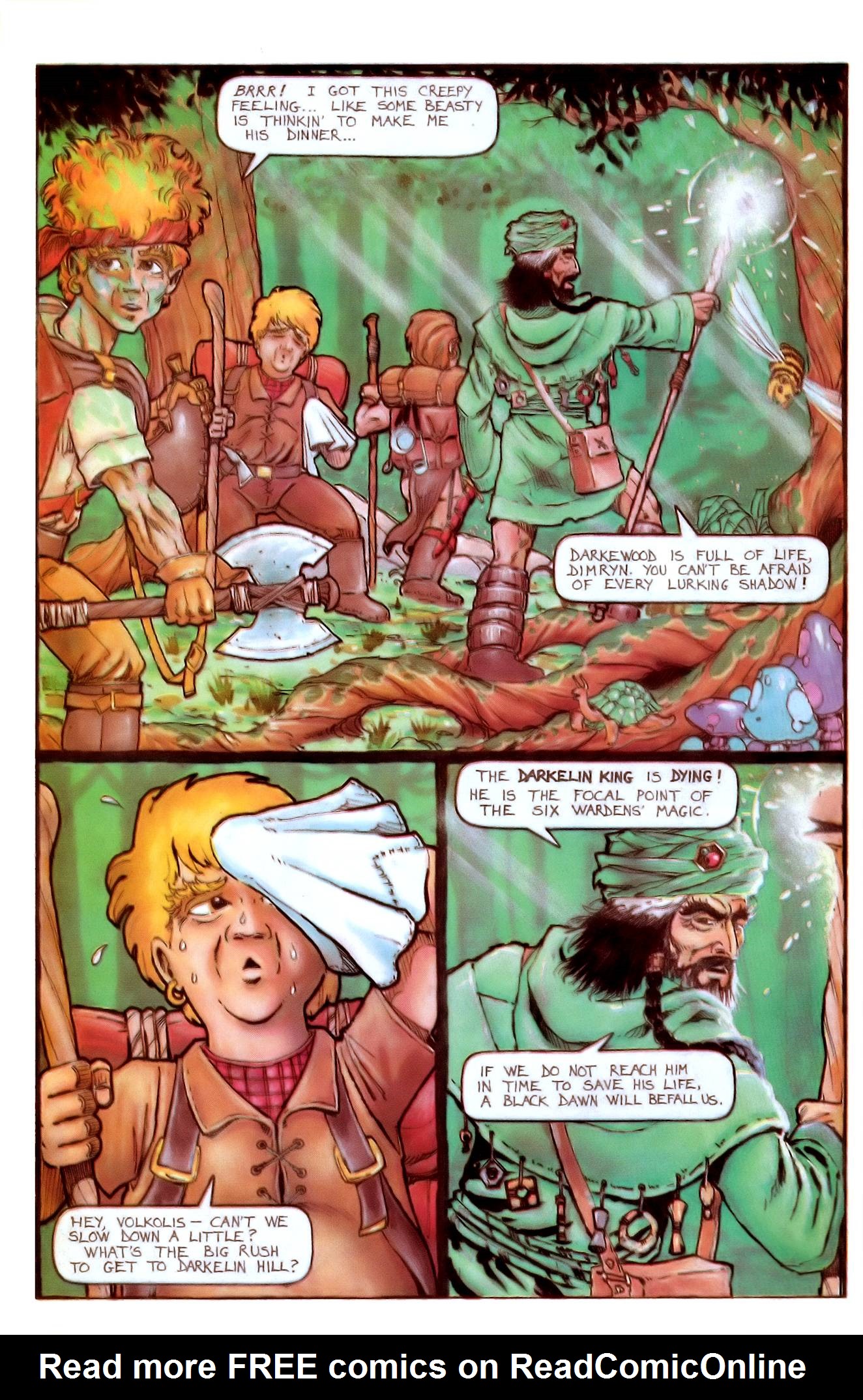 Read online Darkewood comic -  Issue #1 - 4