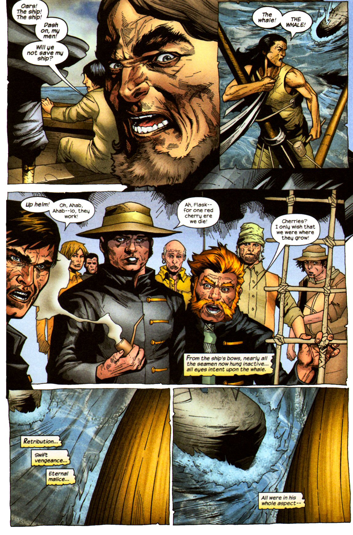 Read online Marvel Illustrated: Moby Dick comic -  Issue # TPB - 133