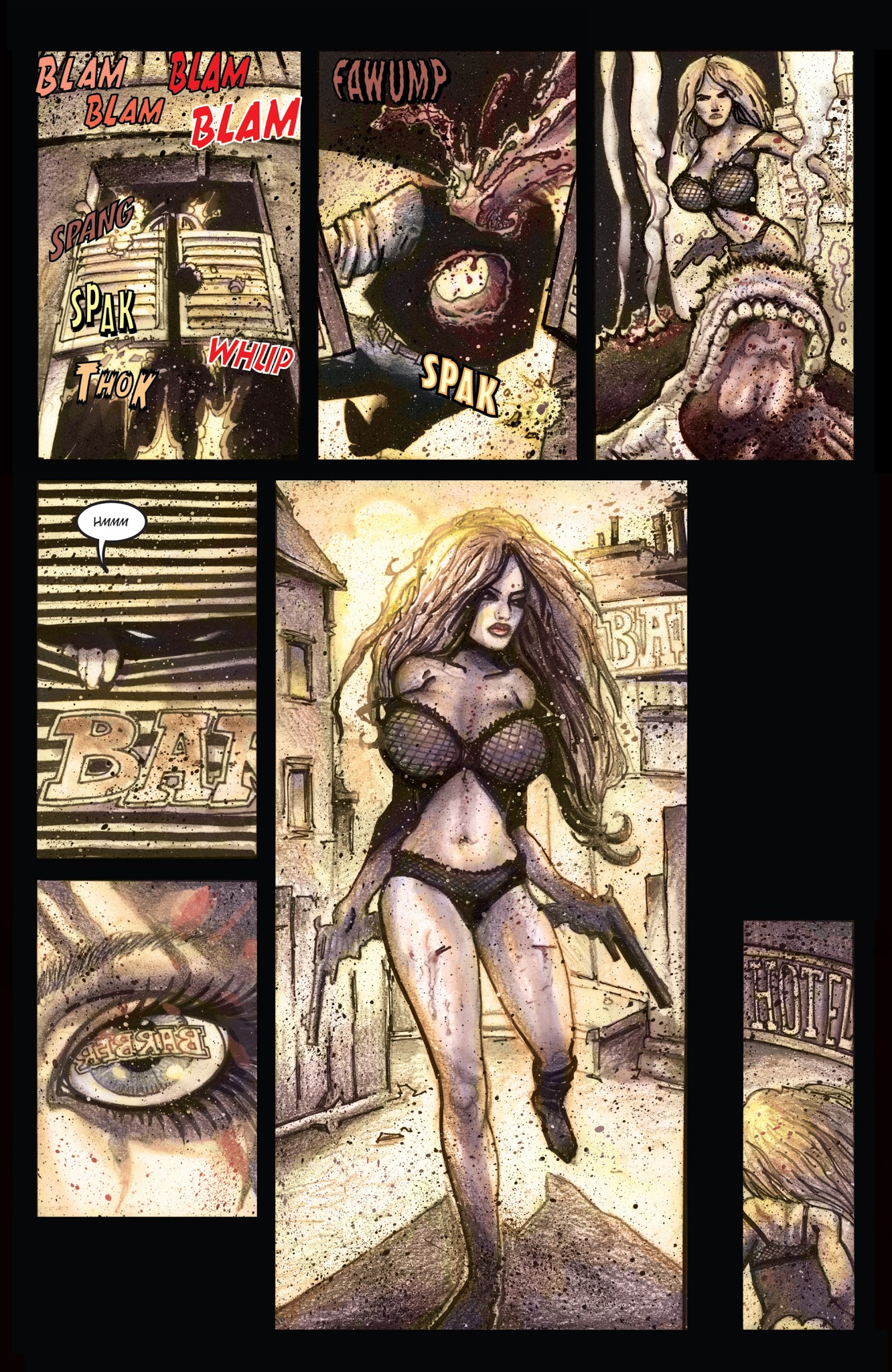 Read online Fistful of Blood comic -  Issue #1 - 9