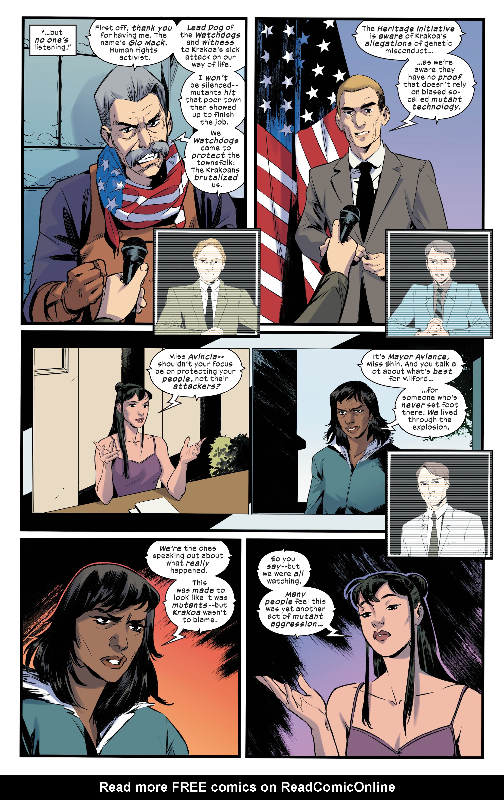 Read online X-Men: Before the Fall comic -  Issue # Mutant First Strike - 29