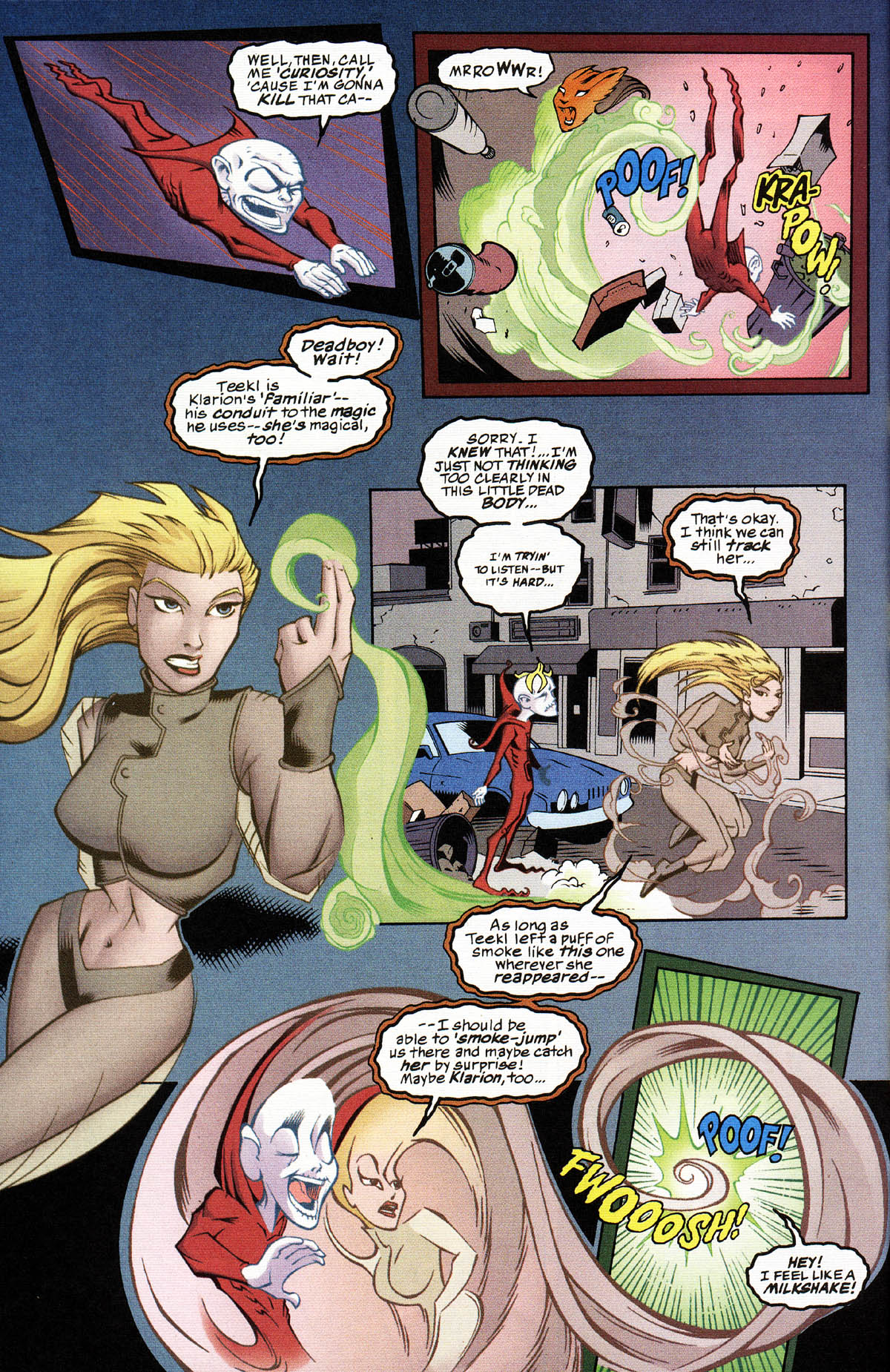 Read online Sins of Youth comic -  Issue # The Secret & Deadboy - 19