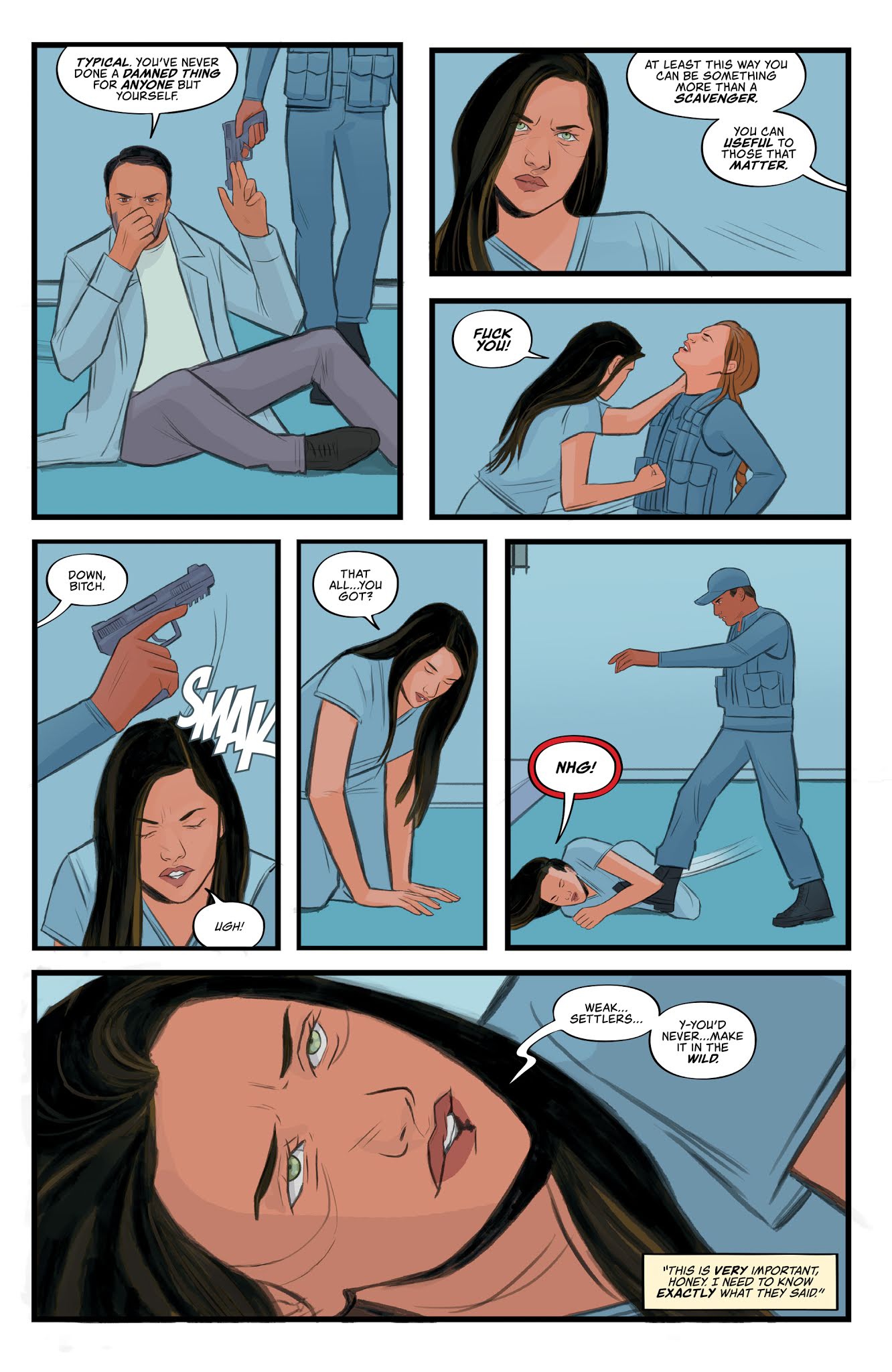 Read online The Wilds comic -  Issue #3 - 21