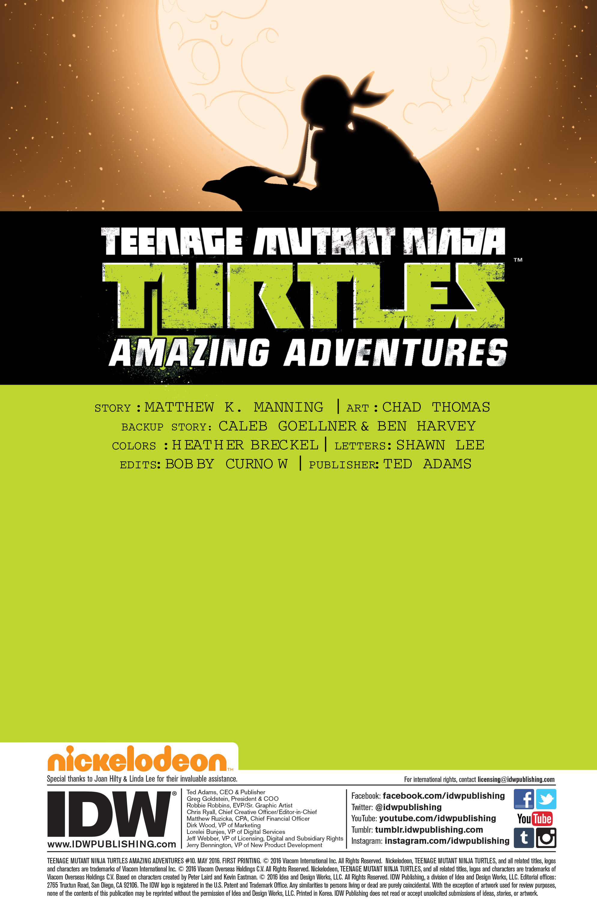 Read online Teenage Mutant Ninja Turtles Amazing Adventures comic -  Issue #10 - 2