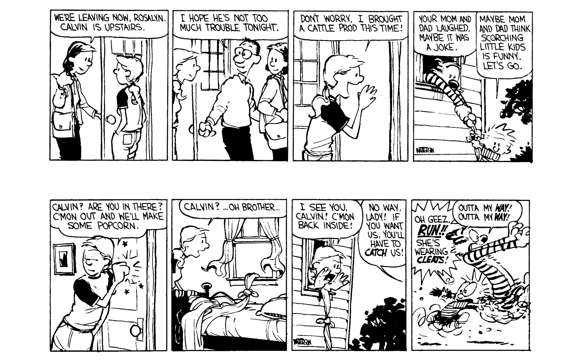 Calvin And Hobbes Babysitter Porn - Calvin and Hobbes Issue 3 | Viewcomic reading comics online ...