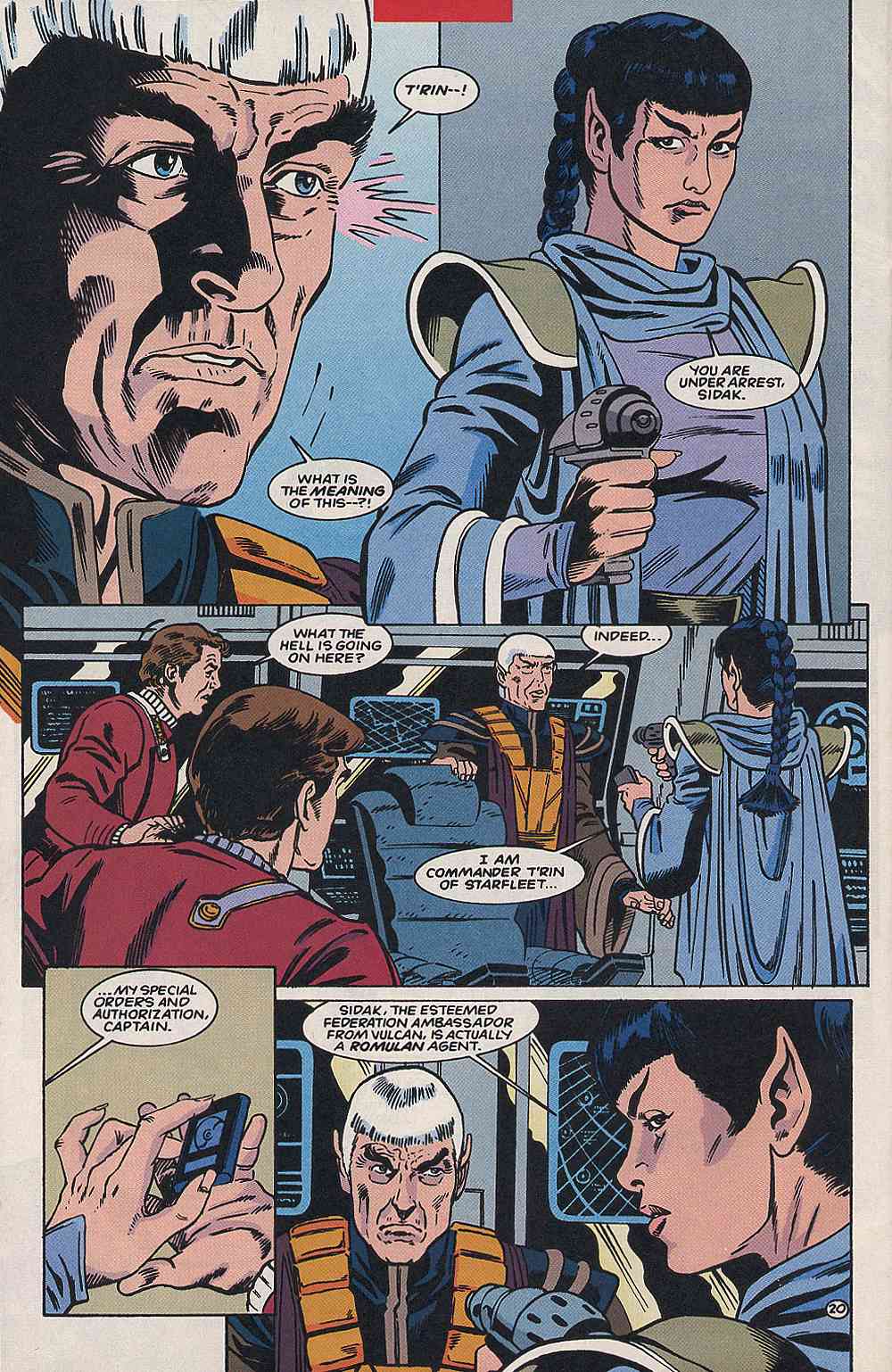 Read online Star Trek (1989) comic -  Issue #65 - 21
