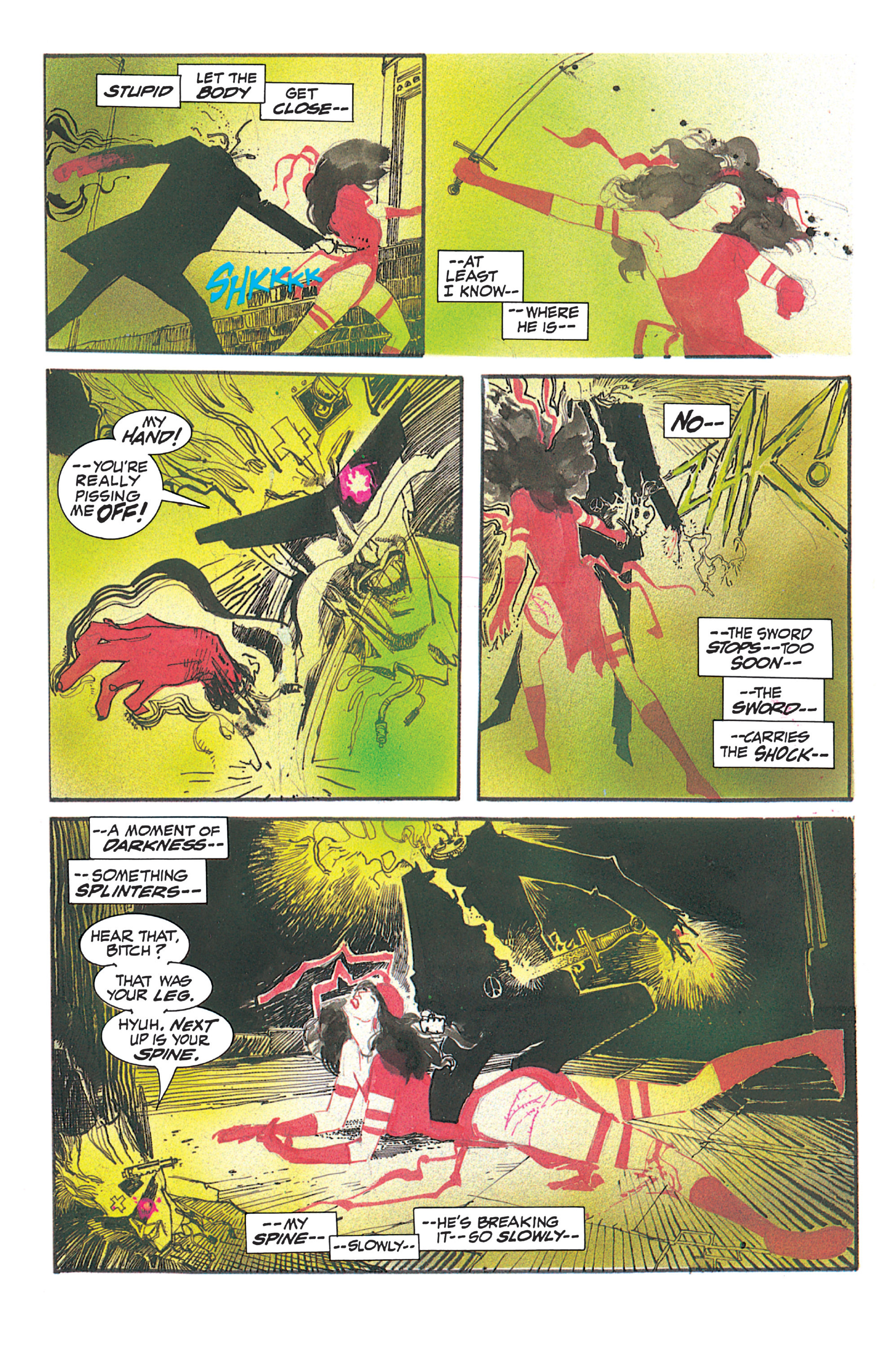 Read online Elektra: Assassin comic -  Issue #8 - 31
