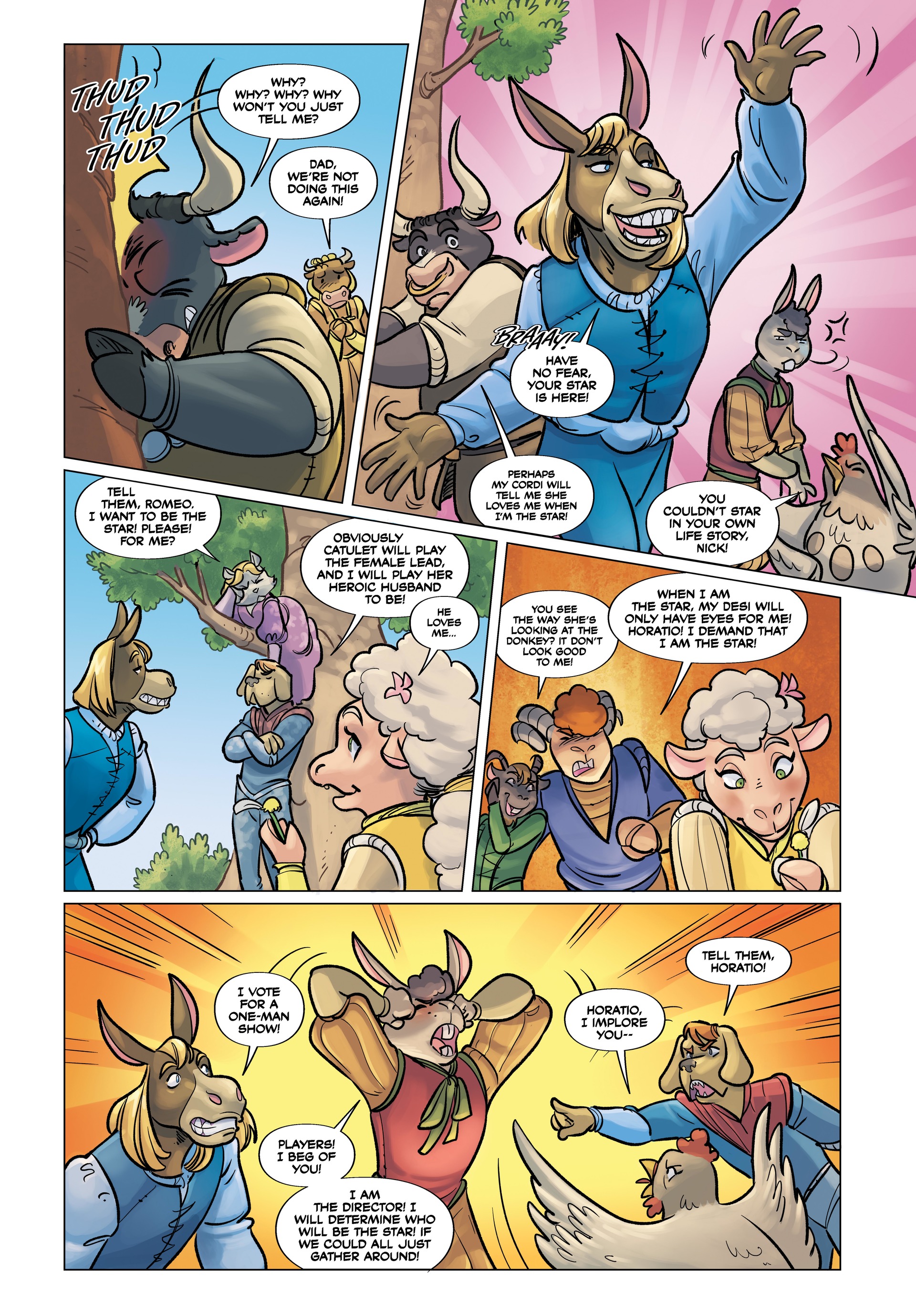 Read online Ham-let: A Shakespearean Mash-up comic -  Issue # Full - 11