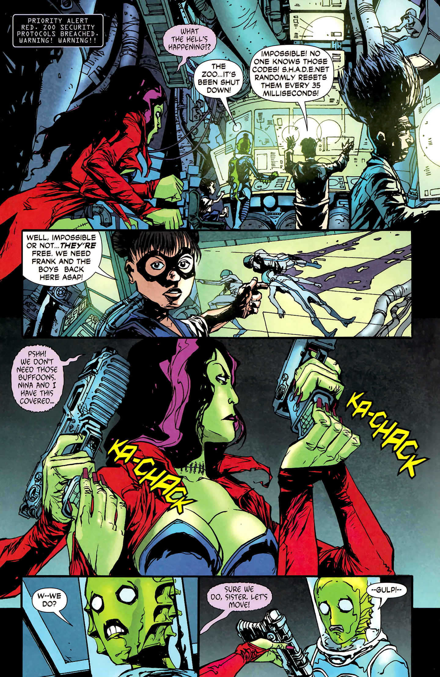 Read online Frankenstein, Agent of S.H.A.D.E. comic -  Issue #6 - 17