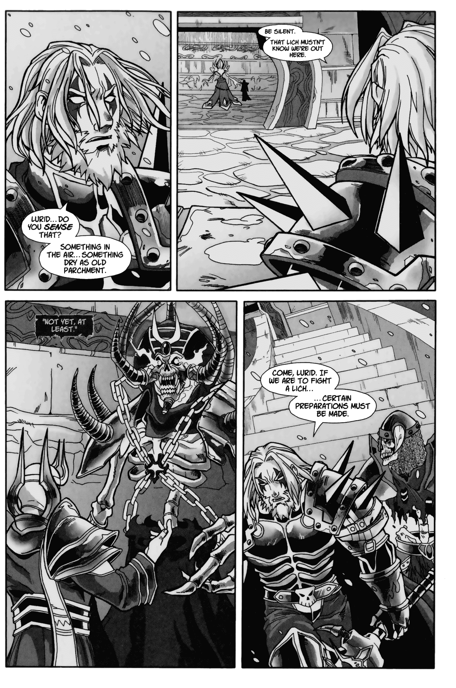 Read online World of Warcraft: Death Knight comic -  Issue # TPB (Part 2) - 37