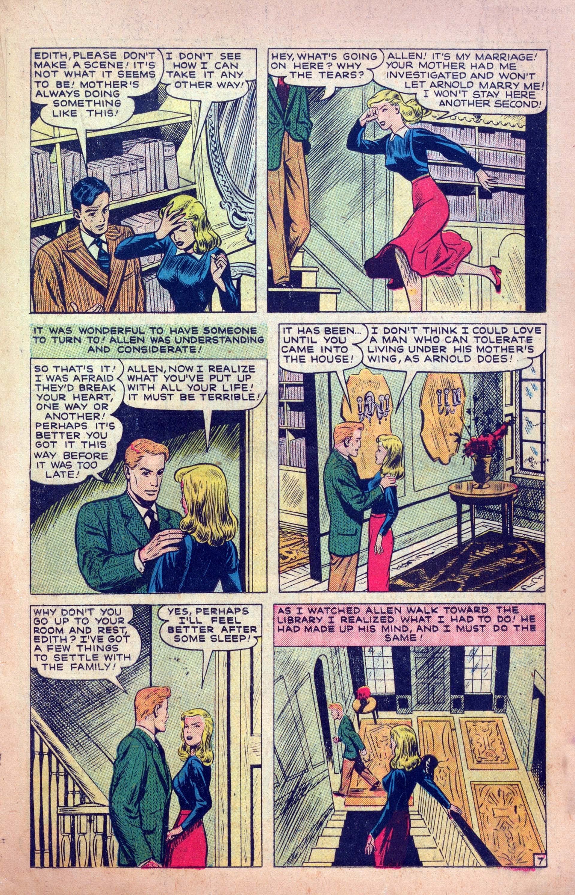 Read online My Love (1949) comic -  Issue #4 - 19