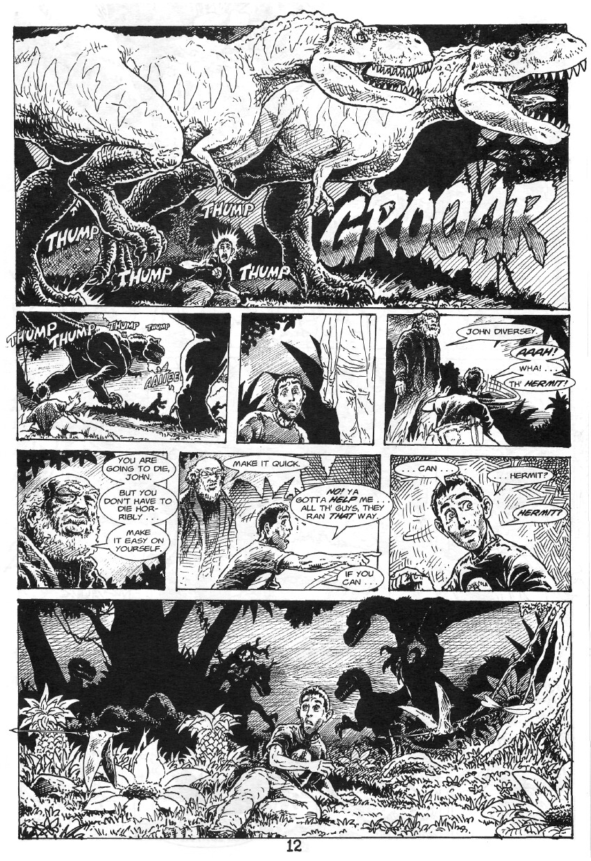Read online Cavewoman: Rain comic -  Issue #8 - 14