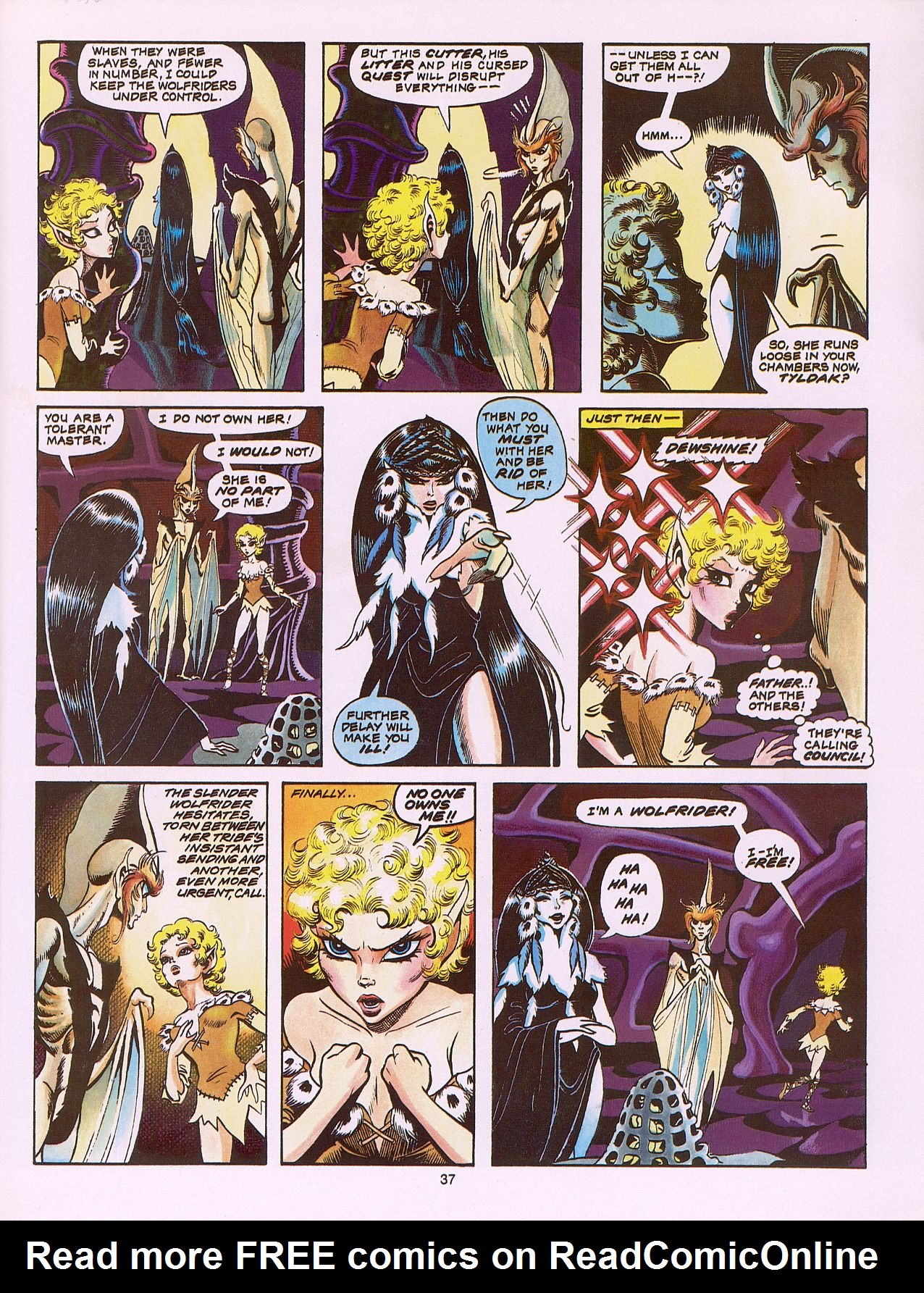 Read online ElfQuest (Starblaze Edition) comic -  Issue # TPB 3 - 45