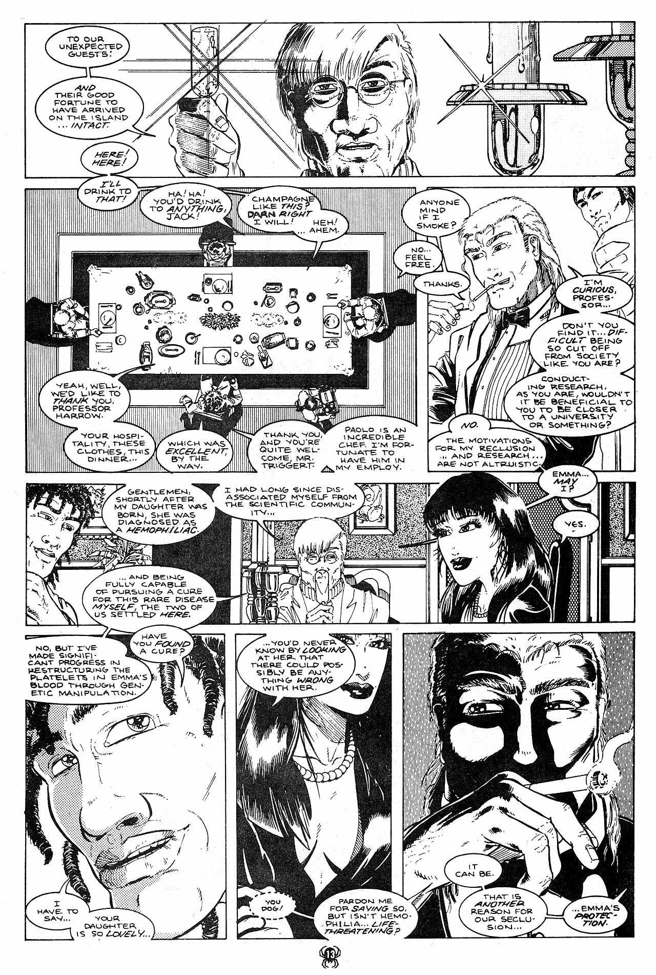 Read online Fangs of the Widow comic -  Issue #1 - 15