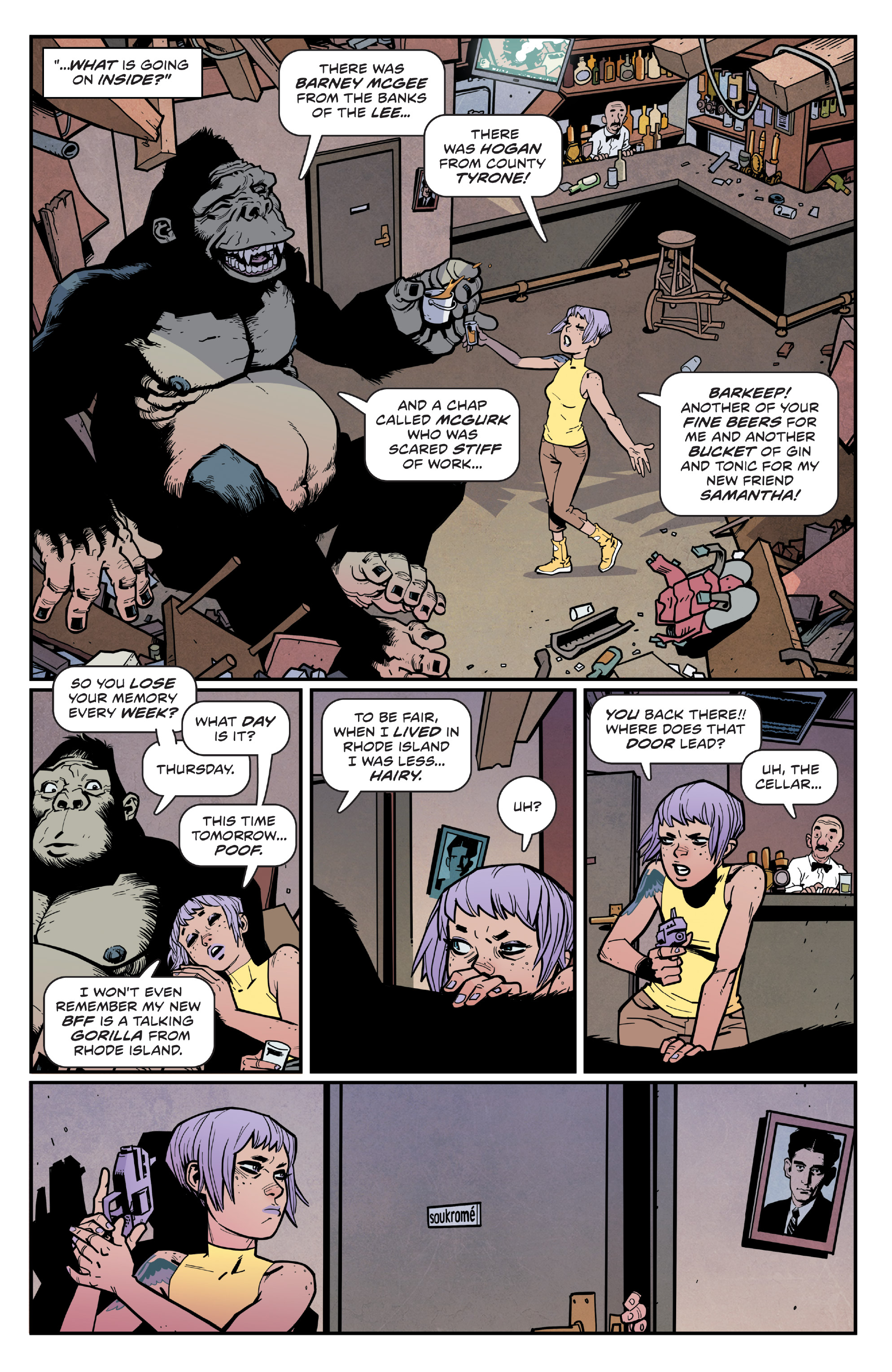Read online Eve Stranger comic -  Issue #3 - 4