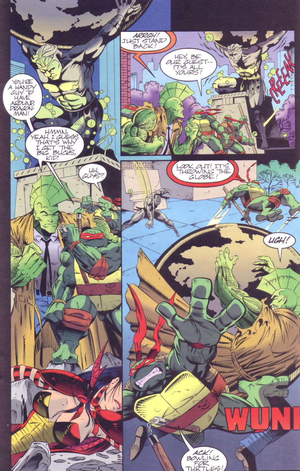 Read online Savage Dragon/Teenage Mutant Ninja Turtles Crossover comic -  Issue # Full - 21