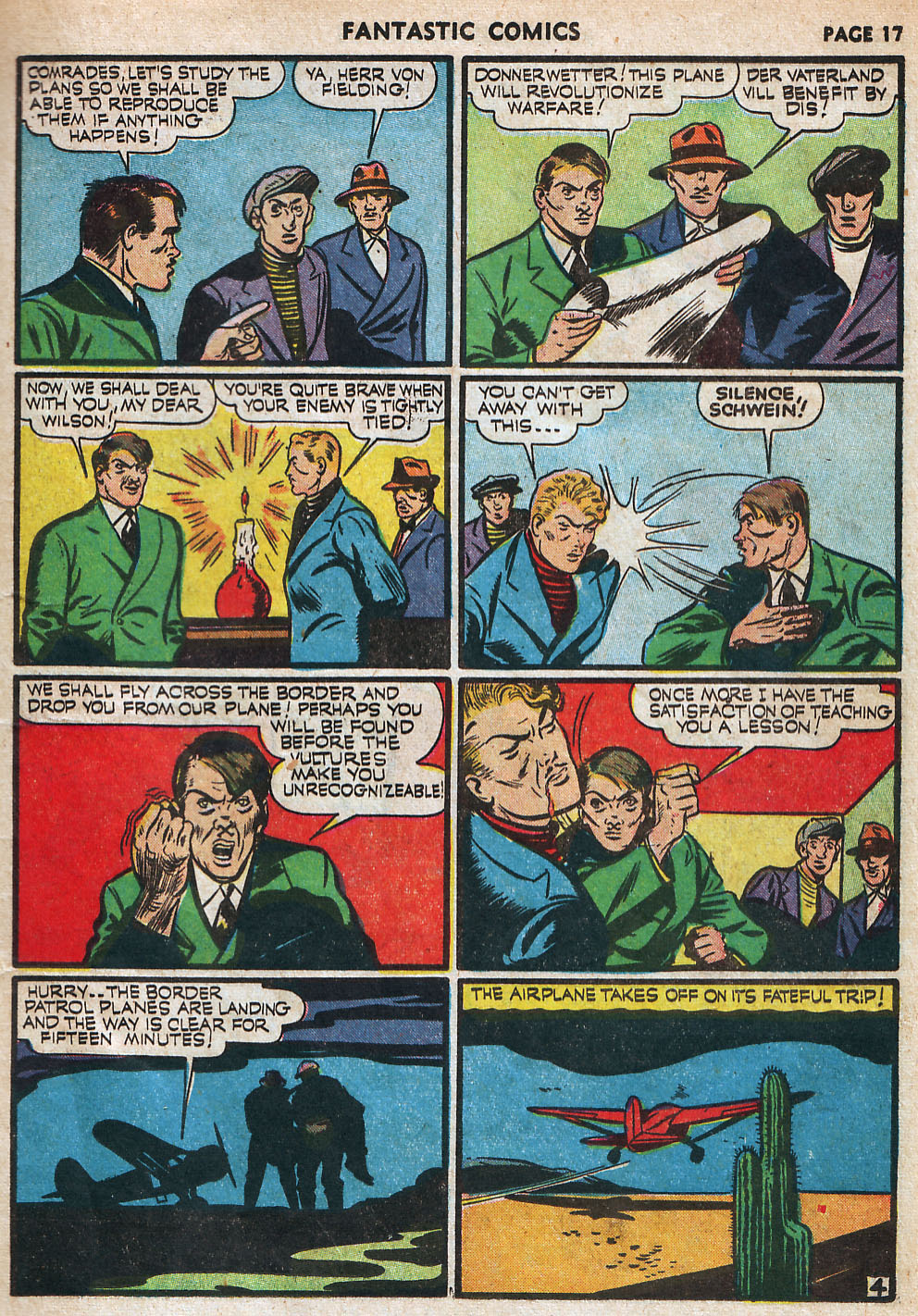 Read online Fantastic Comics comic -  Issue #18 - 19