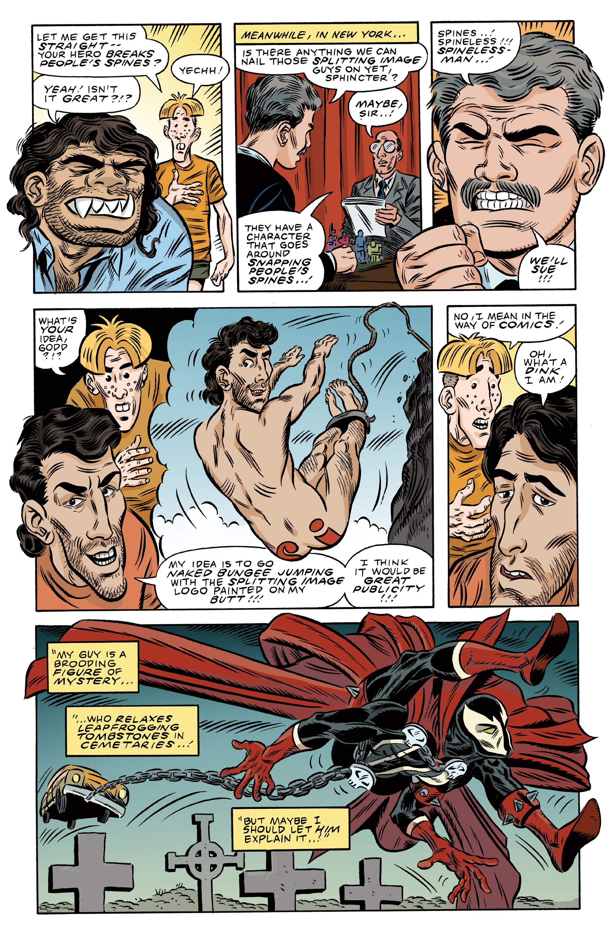 Read online Splitting Image 80-Page Giant comic -  Issue # Full - 23