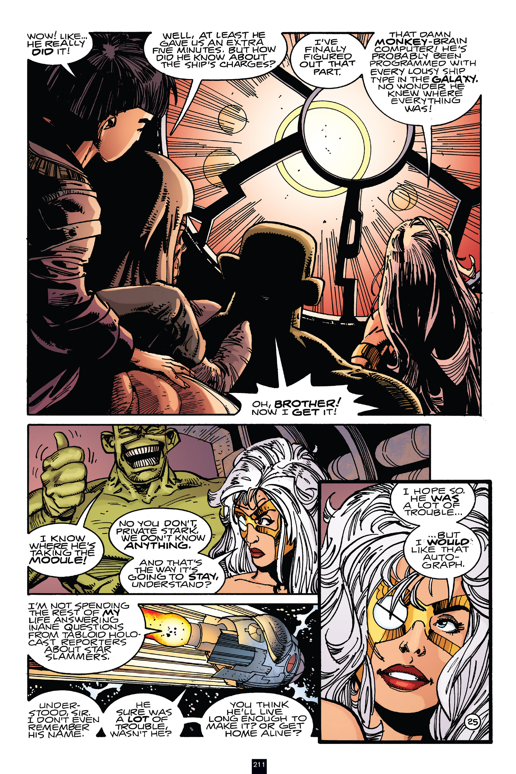 Read online Star Slammers, The Complete Collection comic -  Issue # TPB - 205