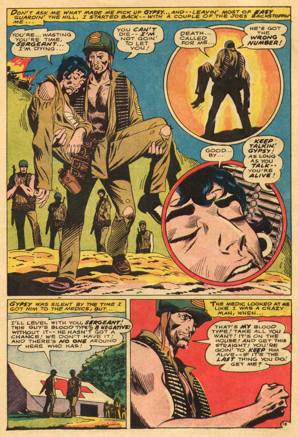 Read online Our Army at War (1952) comic -  Issue #188 - 19