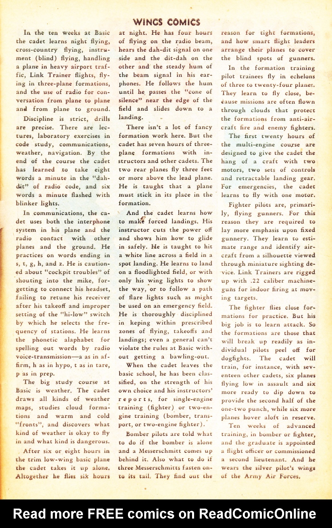 Read online Wings Comics comic -  Issue #51 - 43