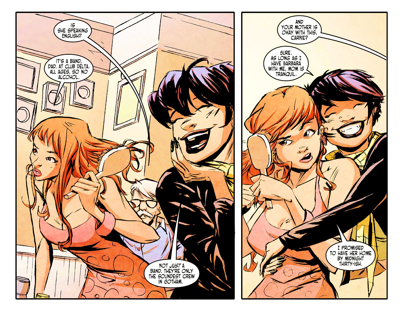 Read online Ame-Comi: Batgirl comic -  Issue #1 - 5