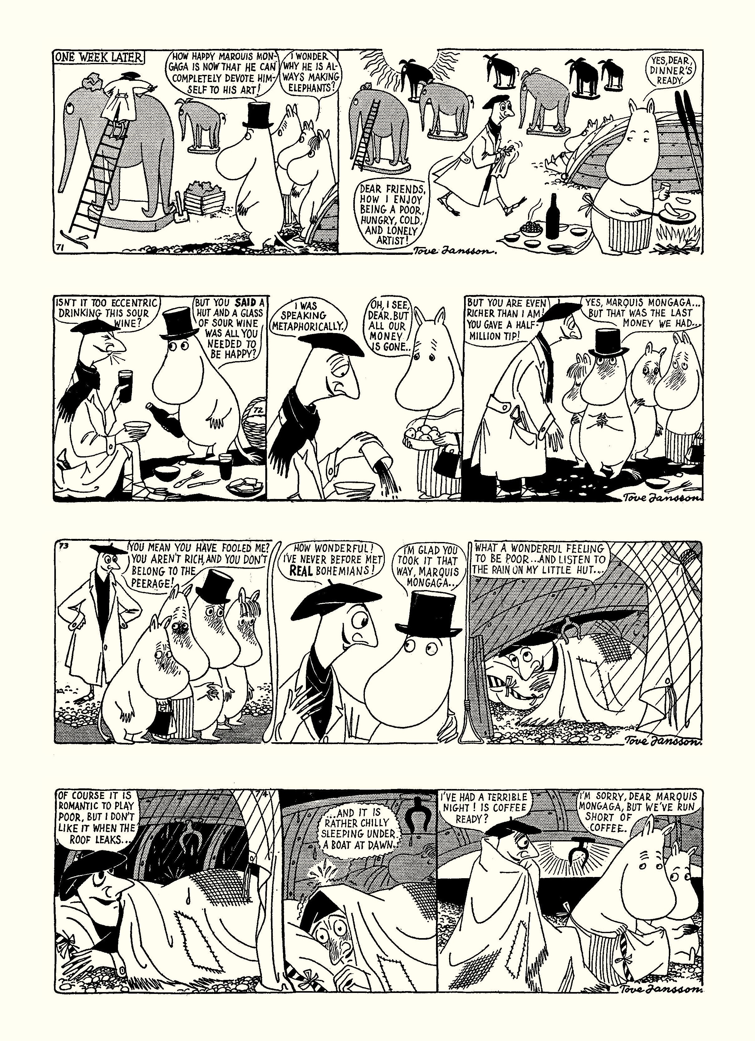 Read online Moomin: The Complete Tove Jansson Comic Strip comic -  Issue # TPB 1 - 66