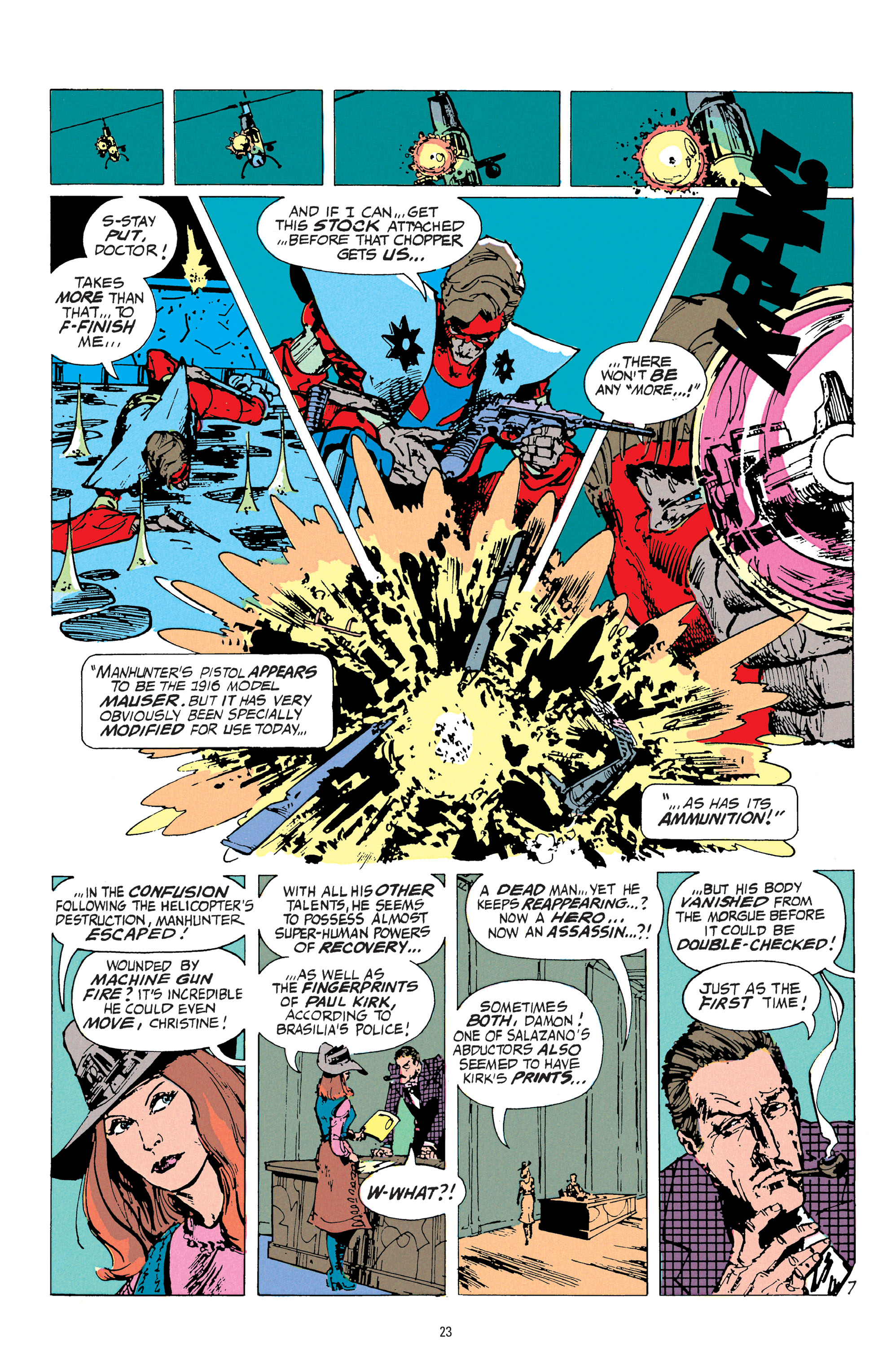 Read online Manhunter by Archie Goodwin and Walter Simonson Deluxe Edition comic -  Issue # TPB - 23
