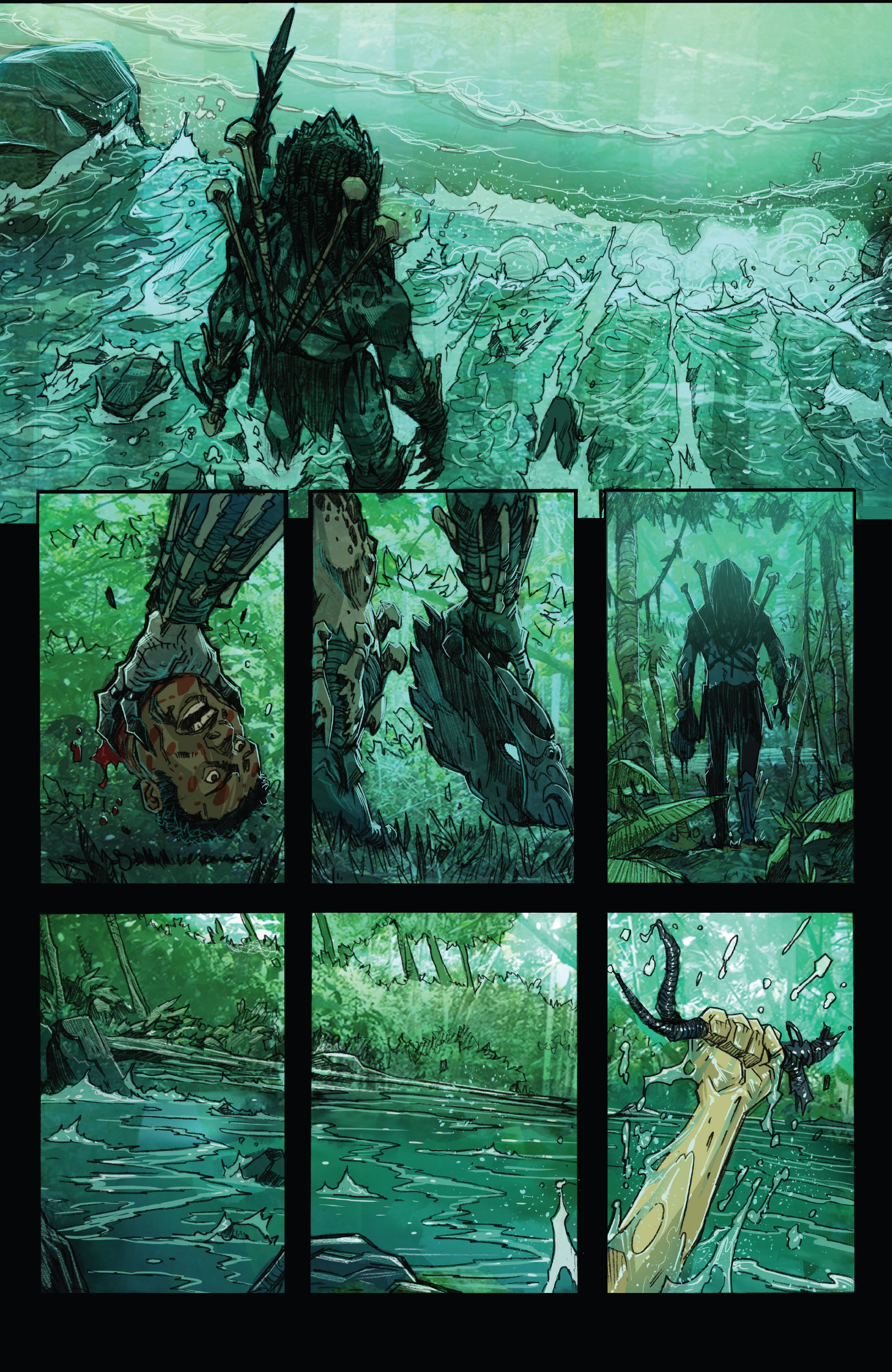 Read online Predator: Hunters comic -  Issue #1 - 12