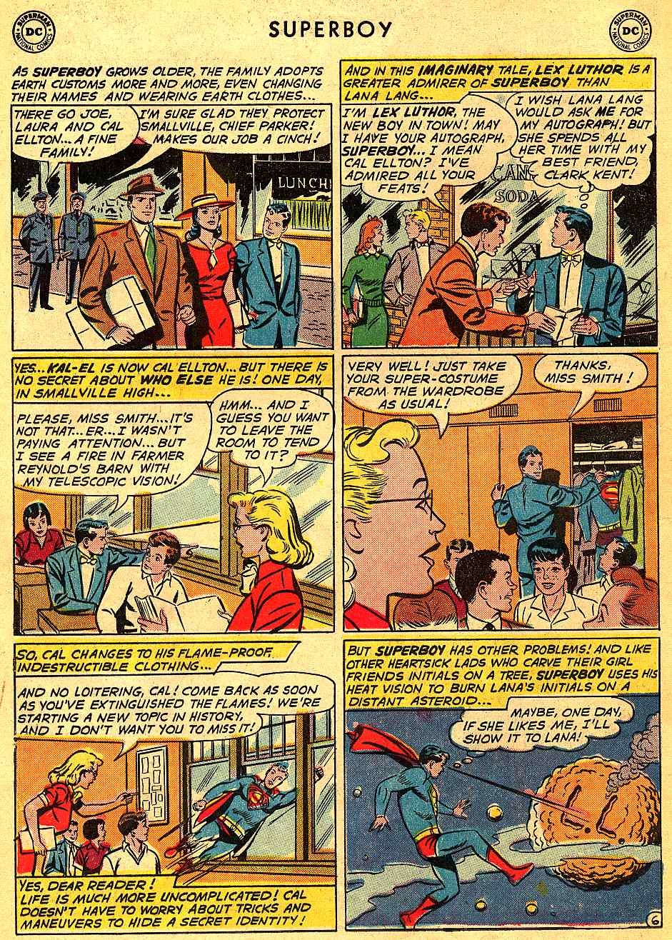 Read online Superboy (1949) comic -  Issue #95 - 16