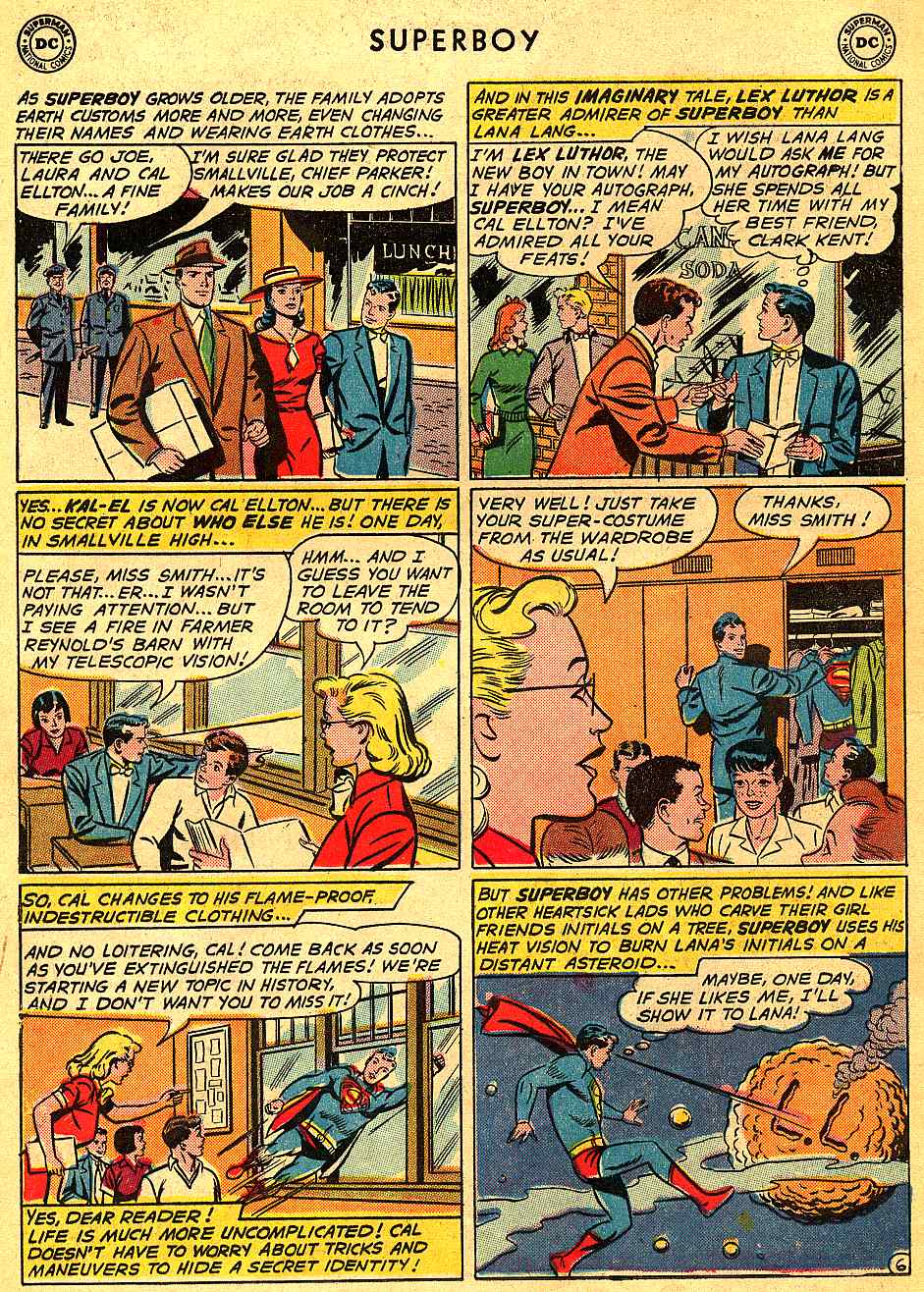 Read online Superboy (1949) comic -  Issue #95 - 16