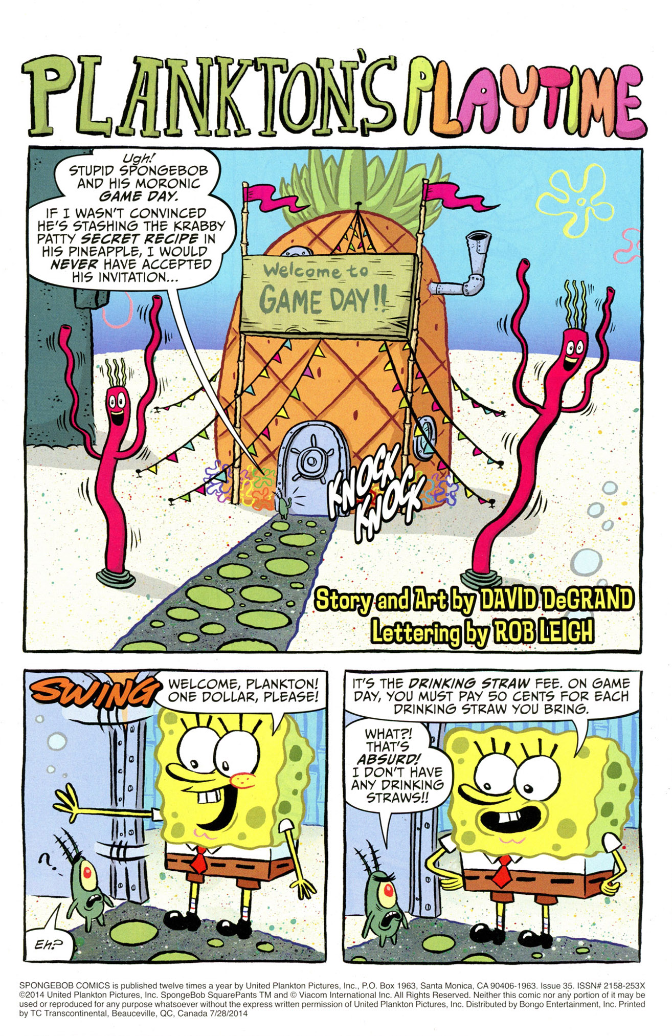 Read online SpongeBob Comics comic -  Issue #35 - 3