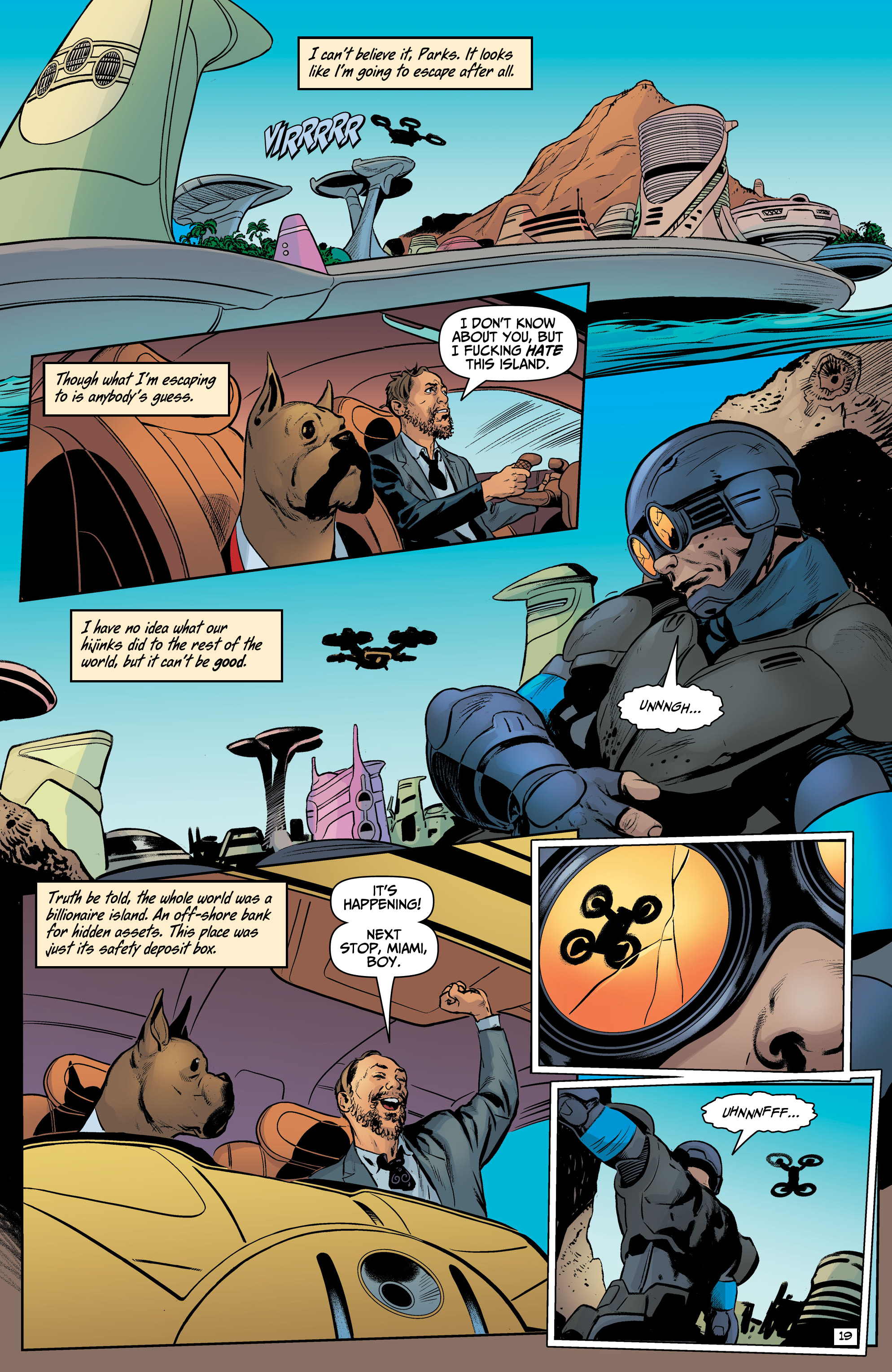 Read online Billionaire Island: Cult of Dogs comic -  Issue #4 - 21